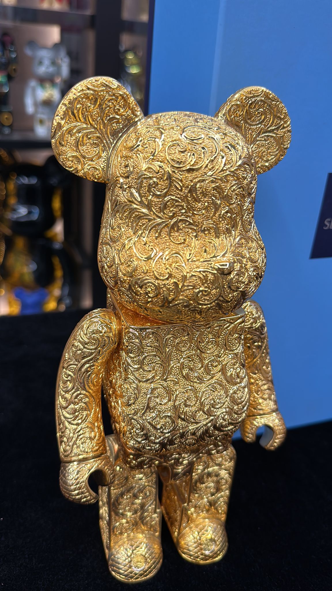 400% Be@rbrick Royal Selangor Arabesque สีทอง