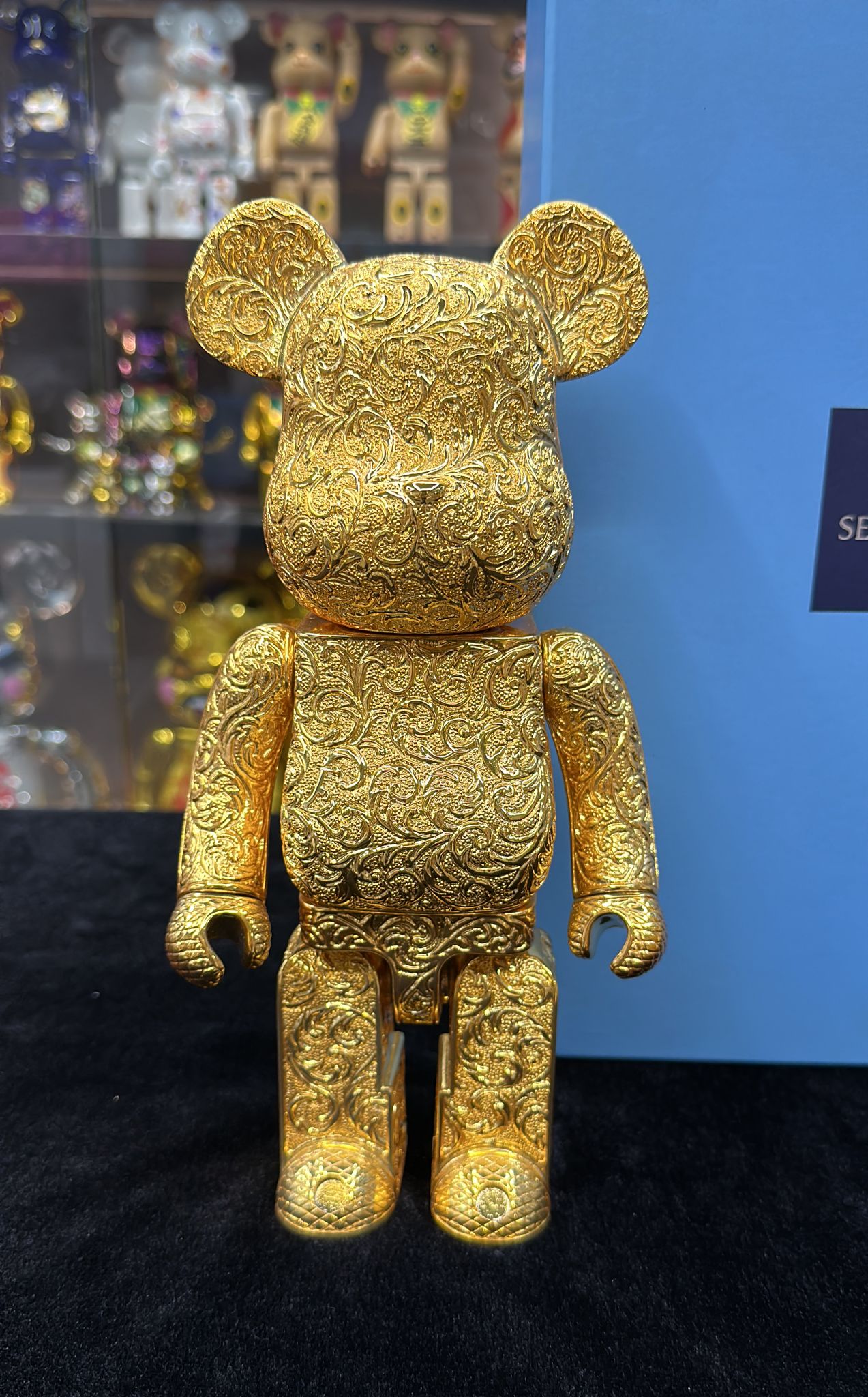 400% Be@rbrick Royal Selangor Arabesque สีทอง