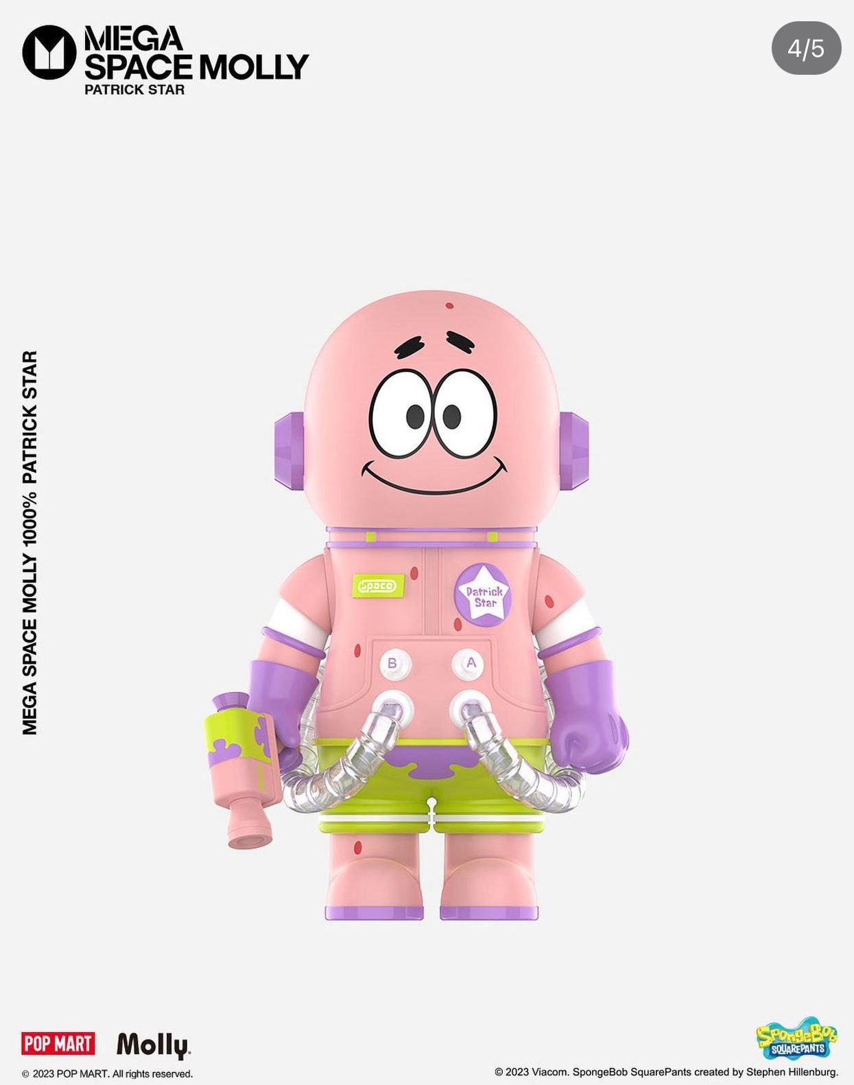 400% Mega Space Molly Patrick Star