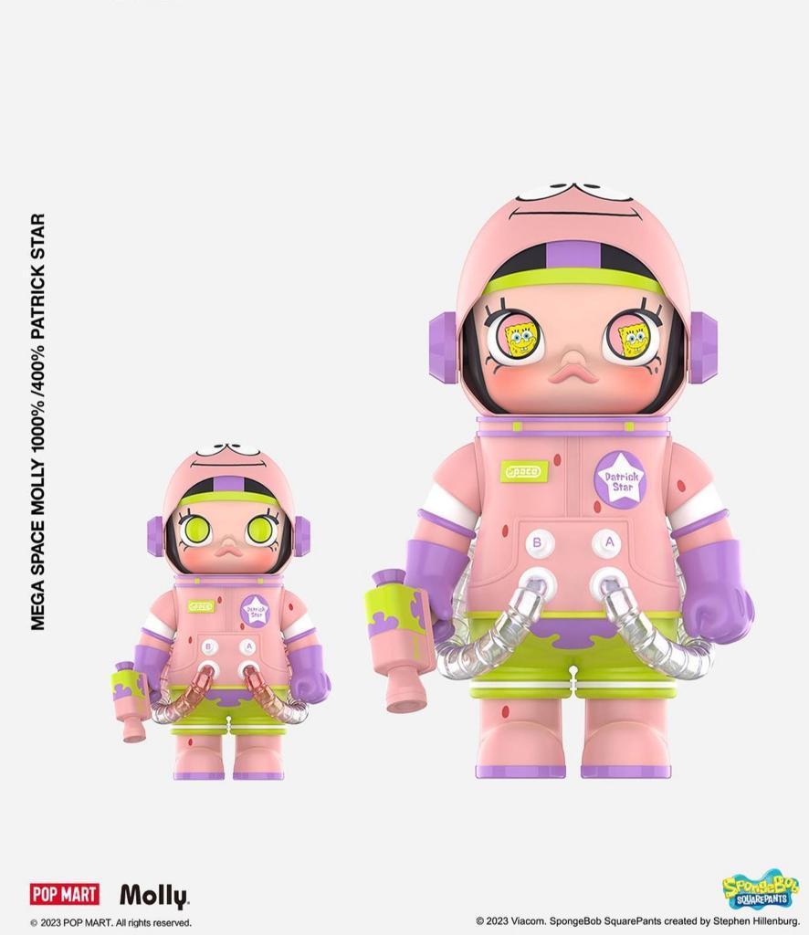 400% Mega Space Molly Patrick Star