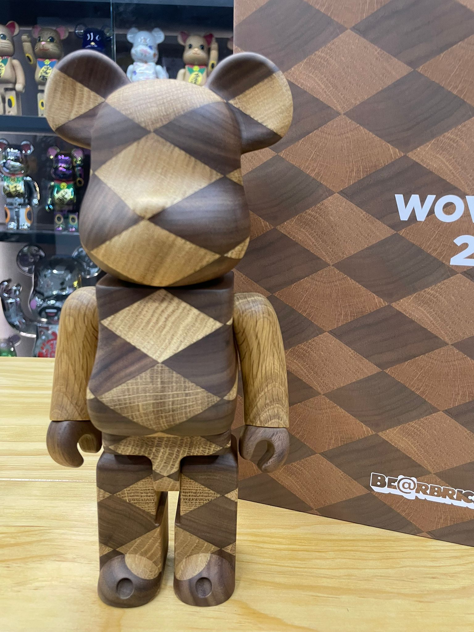 400% BE@RBRICK カリモク WOVEN 2