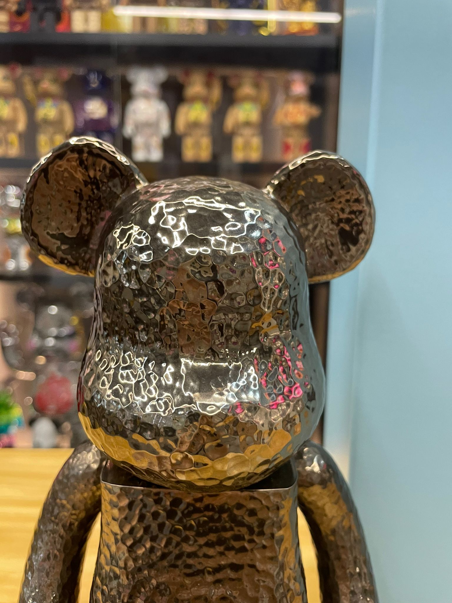 400% Be@rbrick Royal Selangor Carbonado Diamond Color Ver.