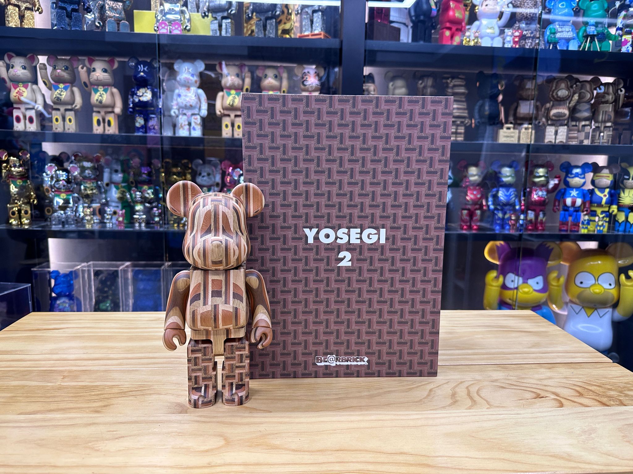 400% Be@rbrick Yosegi 2 寄木
