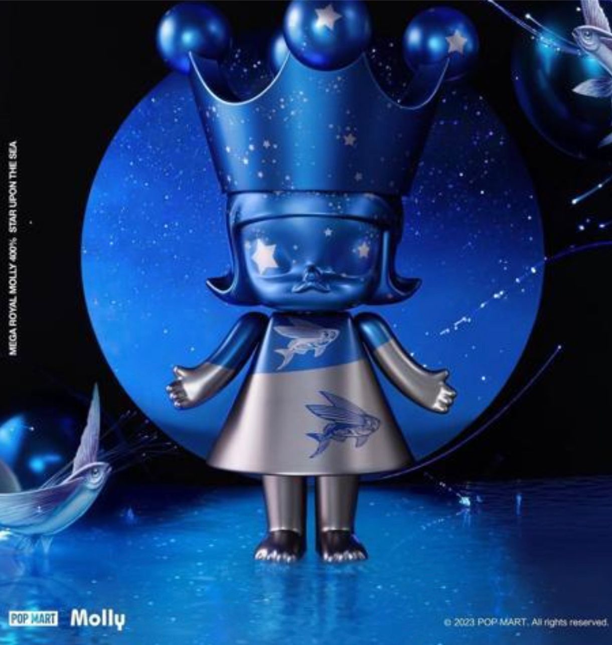 400% Mega Royal Molly Star (Kenny work)HK Only
