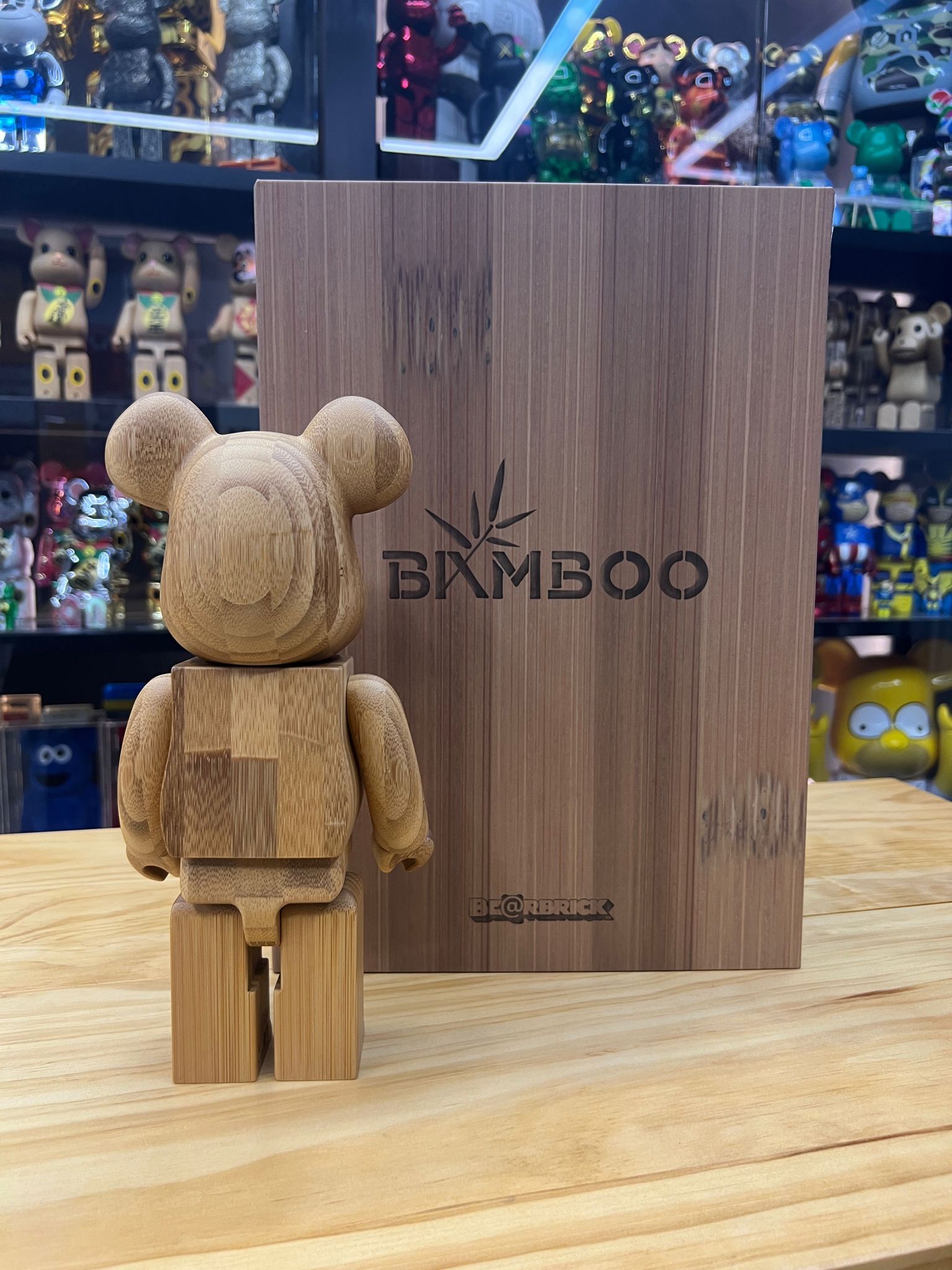 400% BE@RBRICK カリモク BAMBOO