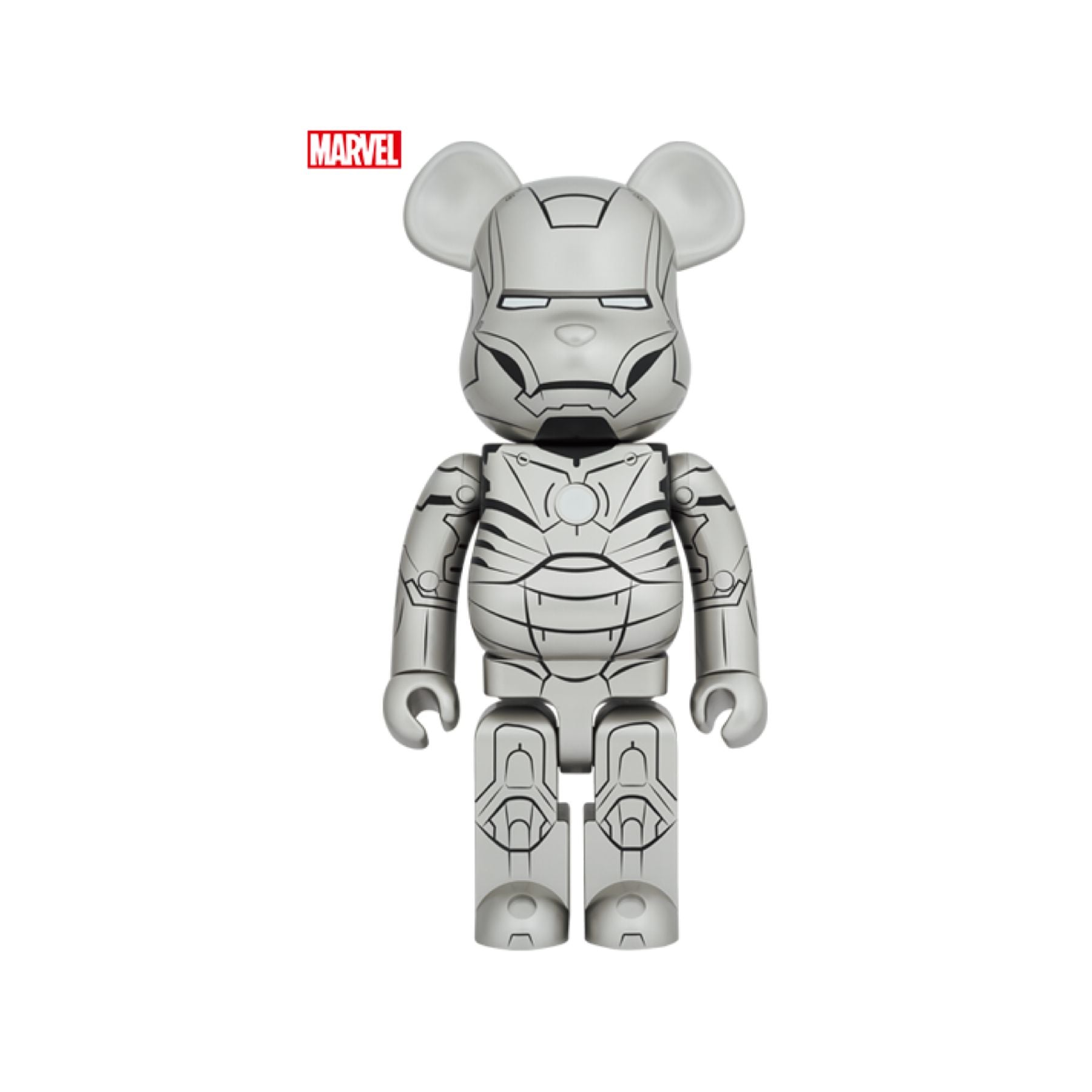 【入荷予定】新品 BE@RBRICK IRON MAN MARK VII DAMAGE Ver. 400％ ベアブリック アイアンマン キューブリック、ベアブリック