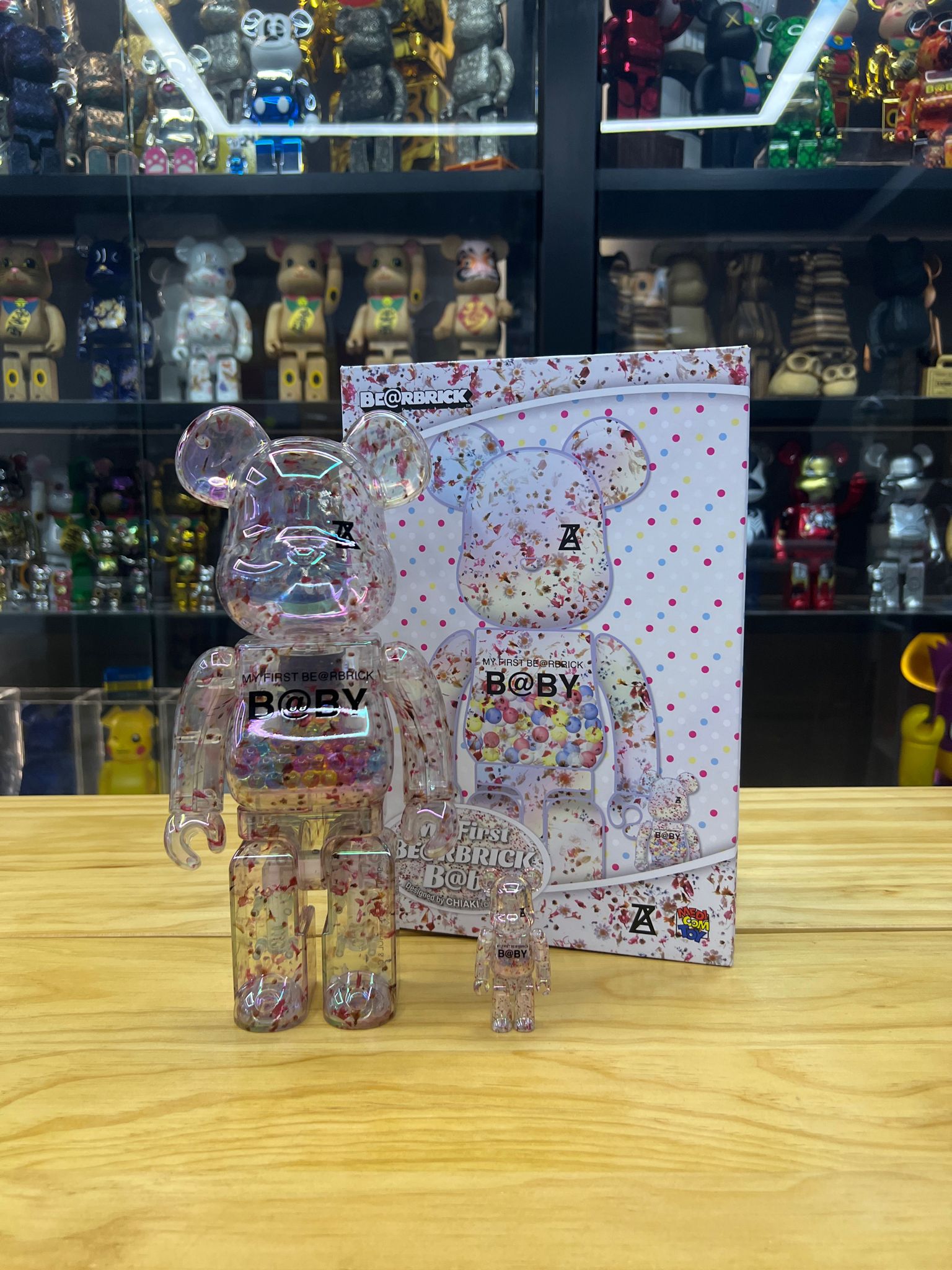 100%&400% MY FIRST BE@RBRICK B@BY ANREALAGE Ver. Baby Bearbrick