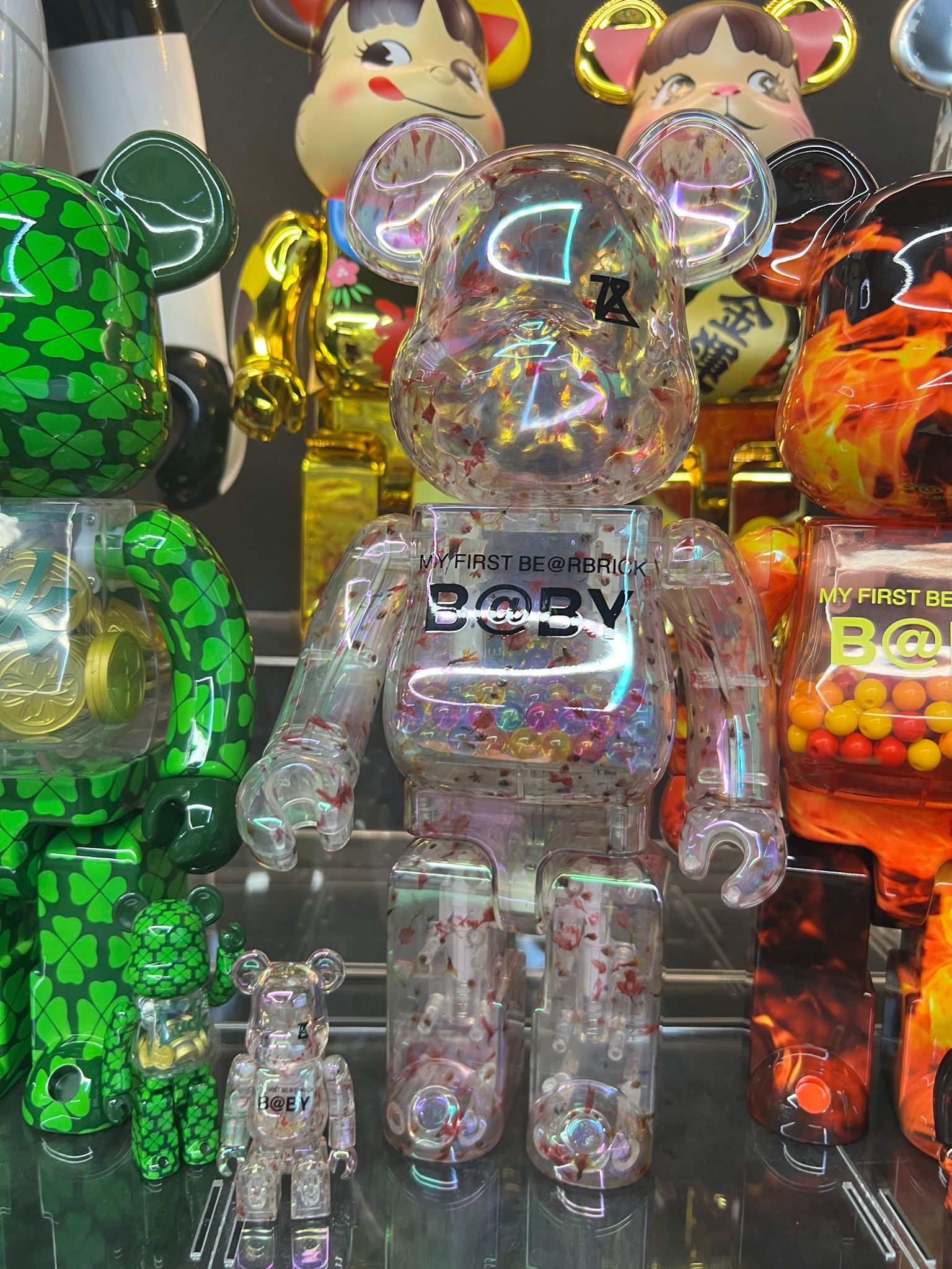 100%&400% MY FIRST BE@RBRICK B@BY ANREALAGE Ver. Baby Bearbrick