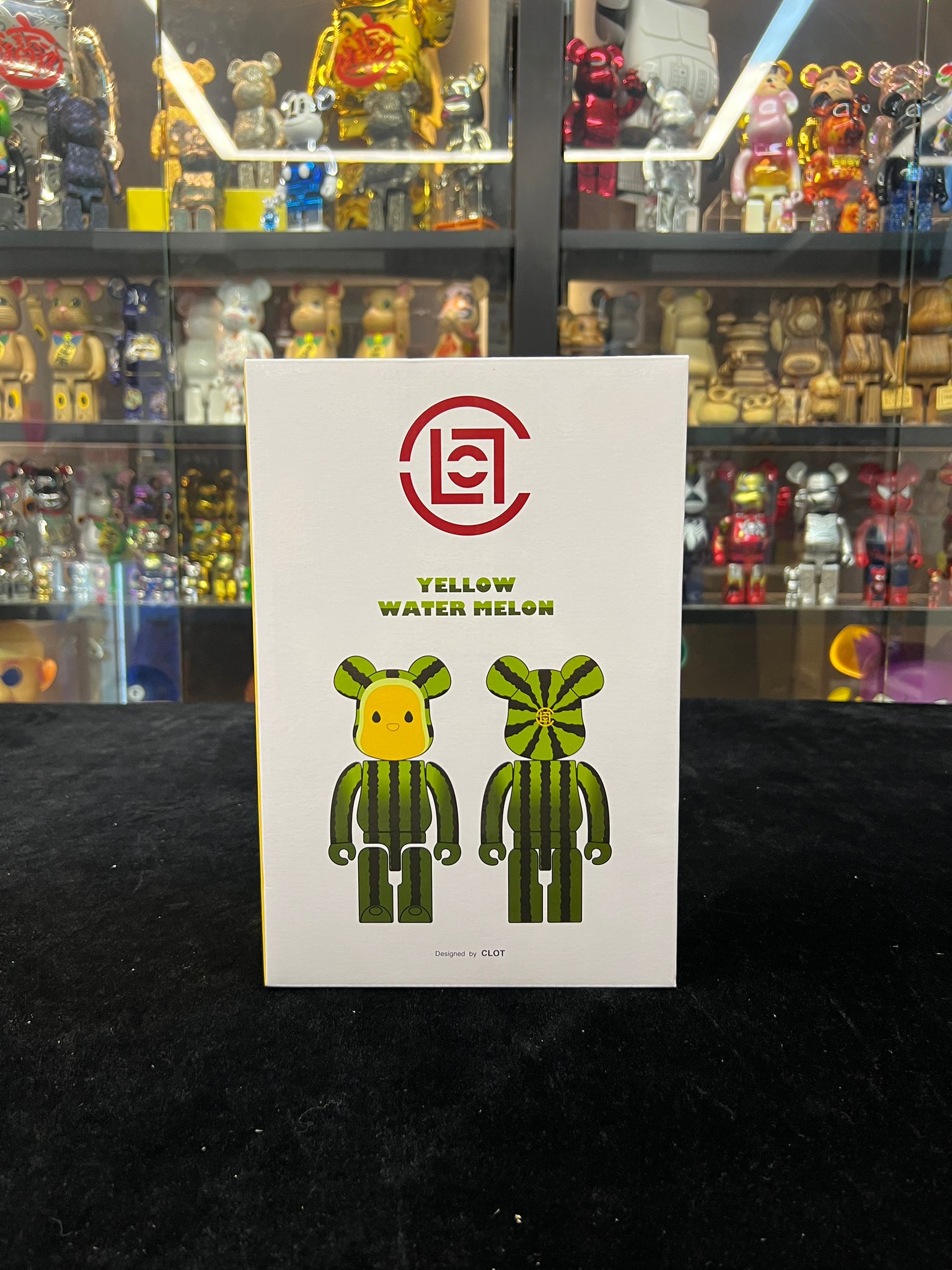 100% & 400% Be@rbrick Clot Watermelon 西瓜