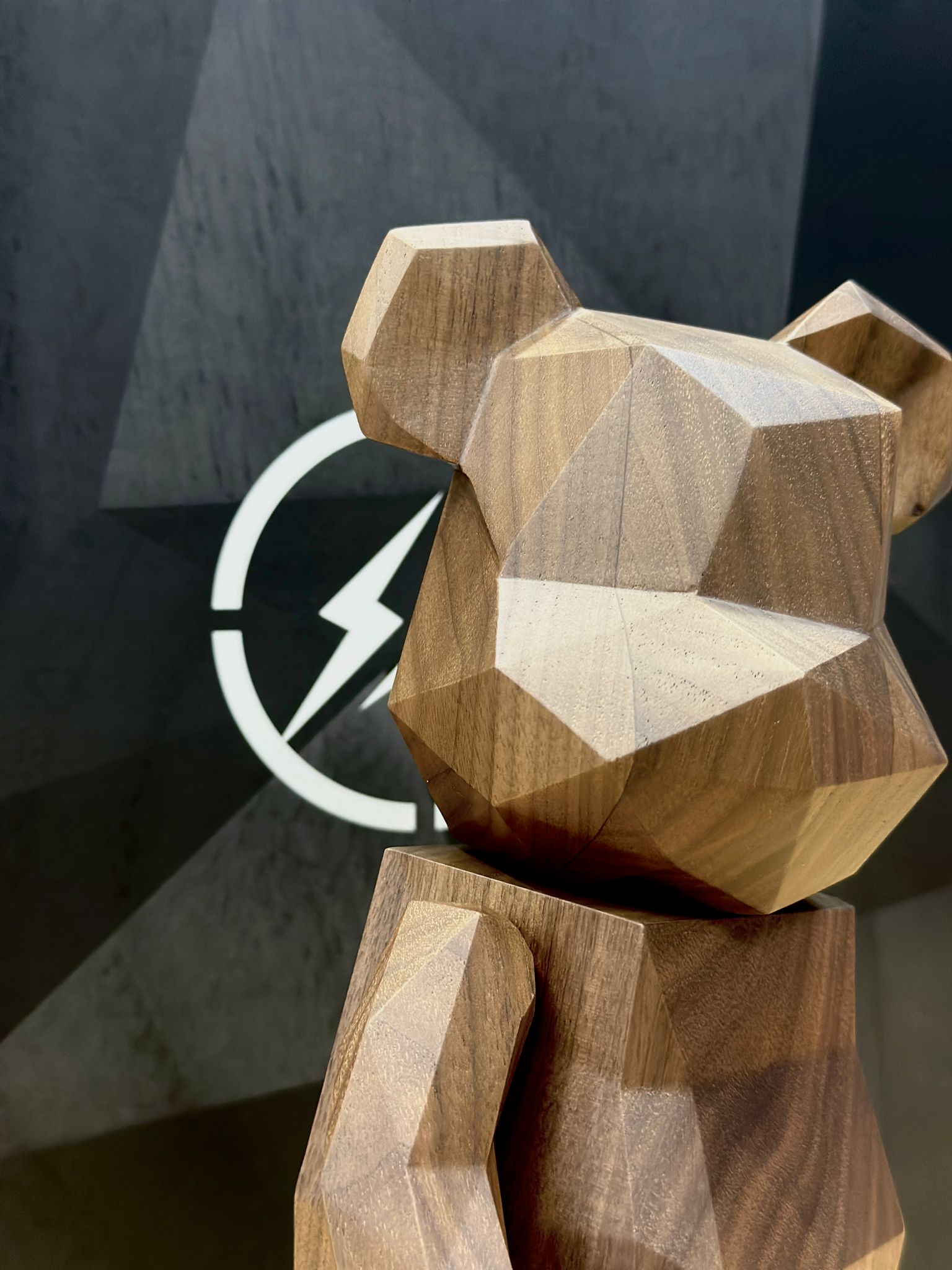 400% Be@rbrick Karimoku Fragment (Polygon) Brown