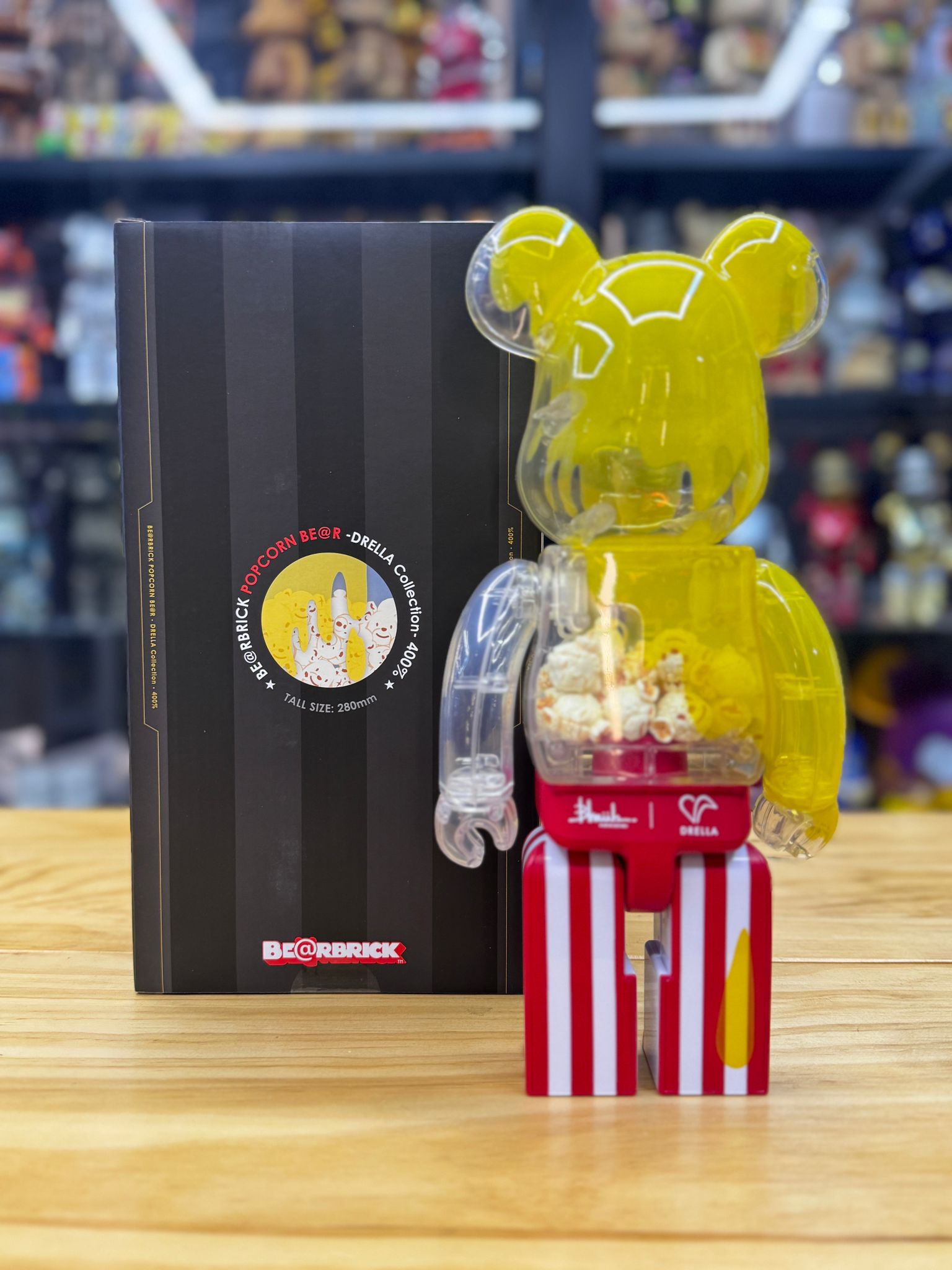 400% BE@RBRICK POPCORN BE@R