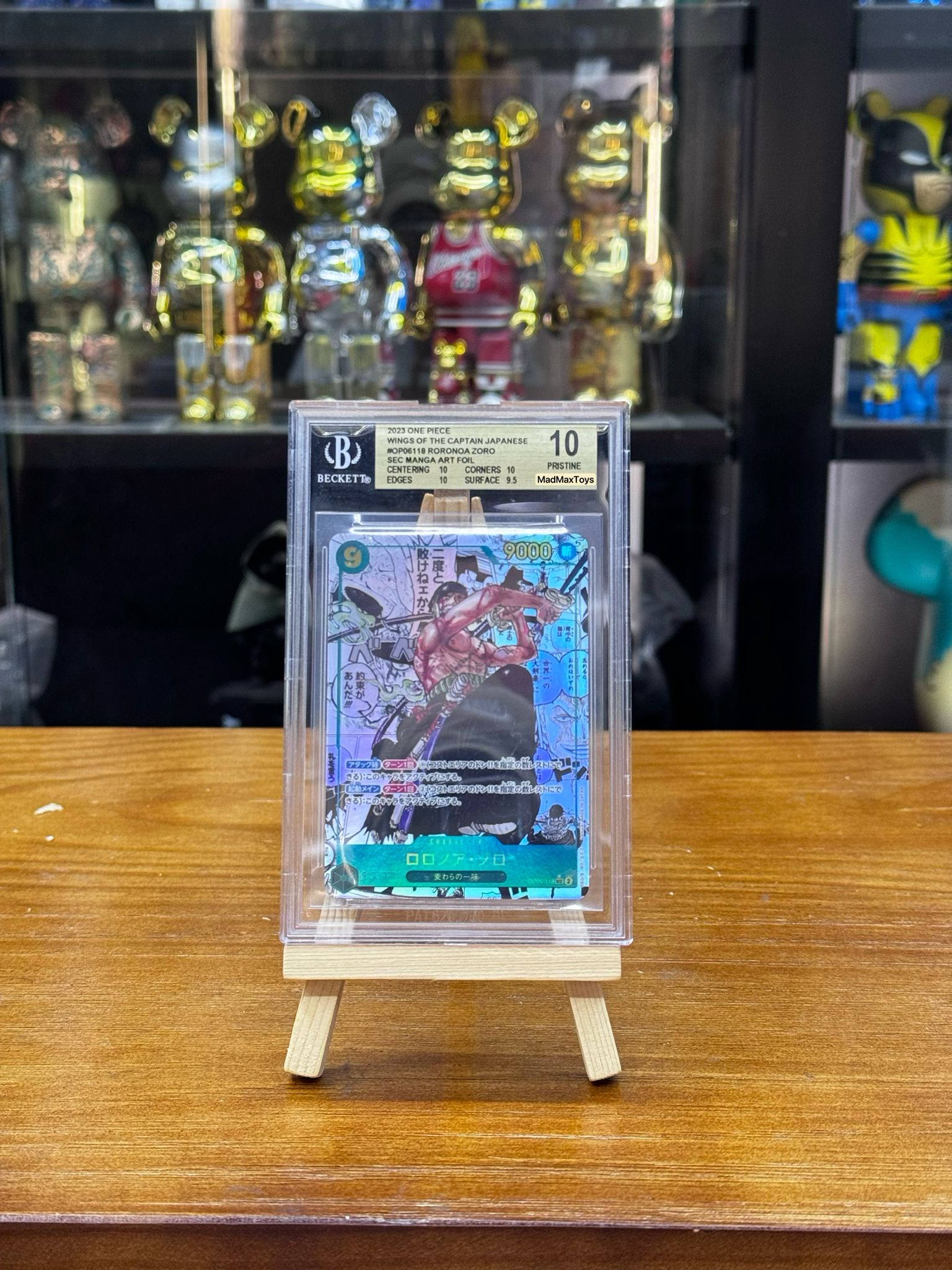 BGS 10 One Piece Card P-SEC ロロノア・ゾロ(パラレル)(スーパーパラレル)(OP06-118)