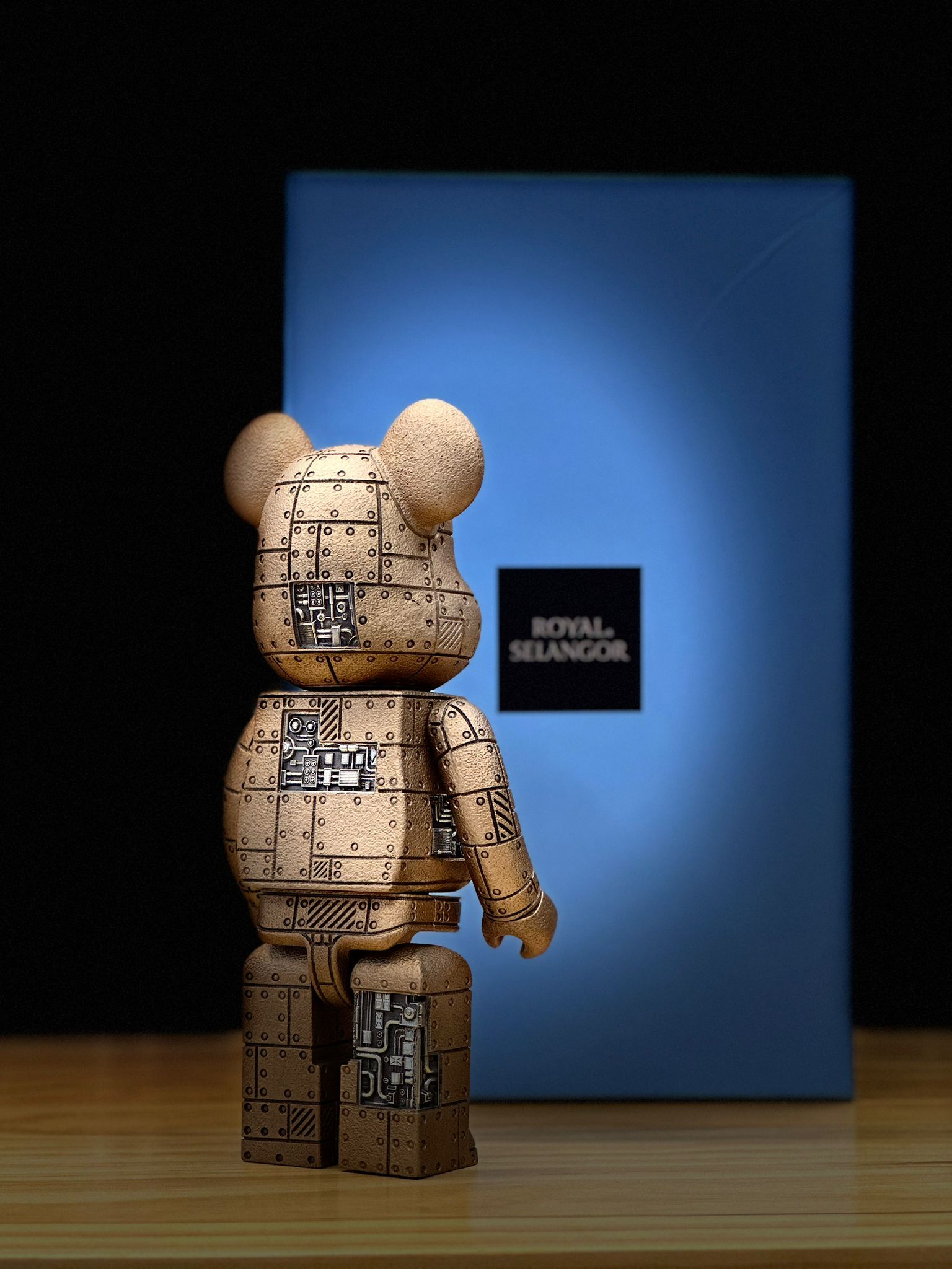 400% Be@rbrick Royal Selangor Steampunk Bronze
