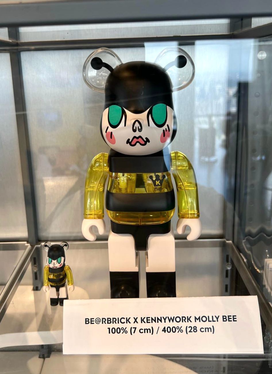 100% & 400% BE@RBRICK X KENNYWORK MOLLY BEE