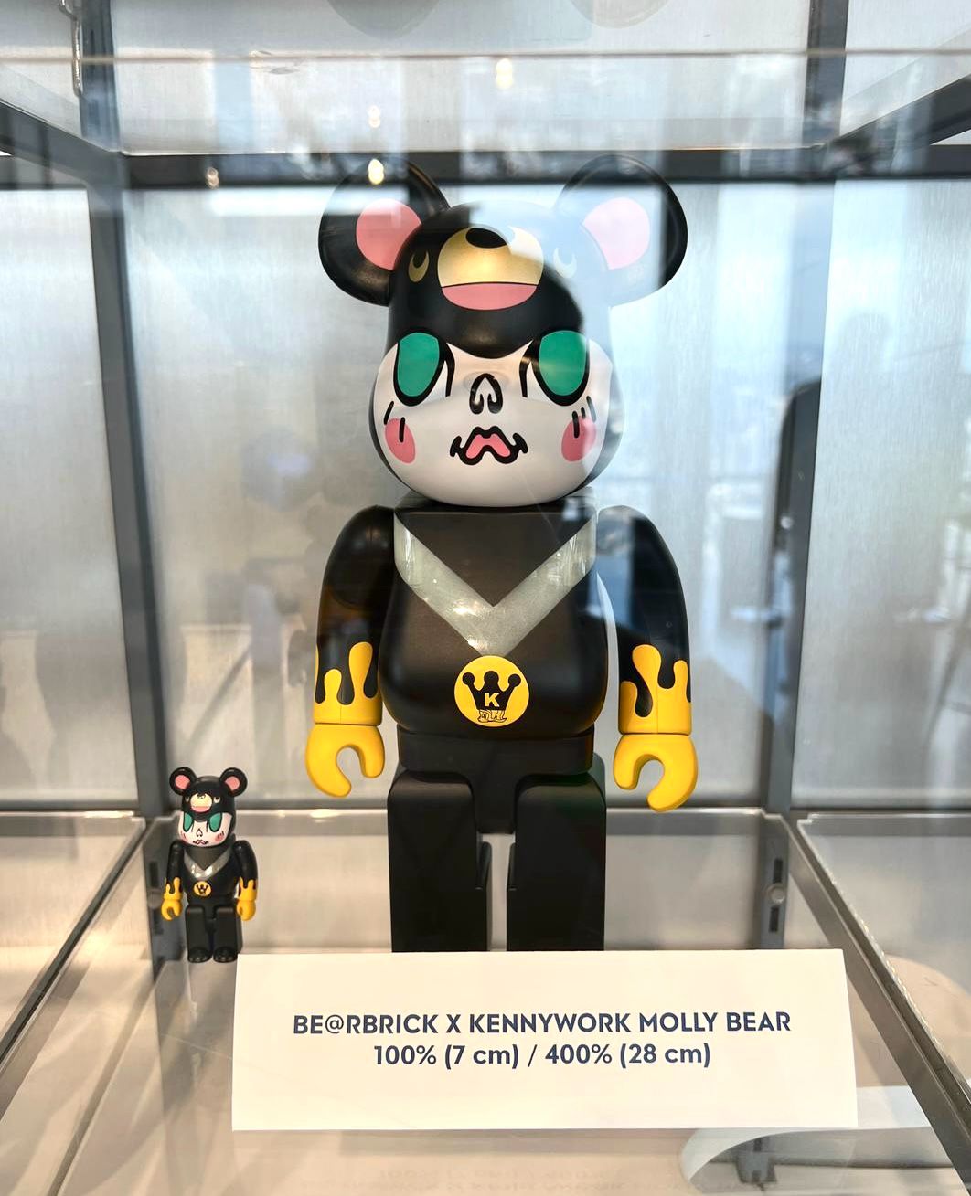 100% & 400 % BE@RBRICK X KENNYWORK MOLLY BEAR