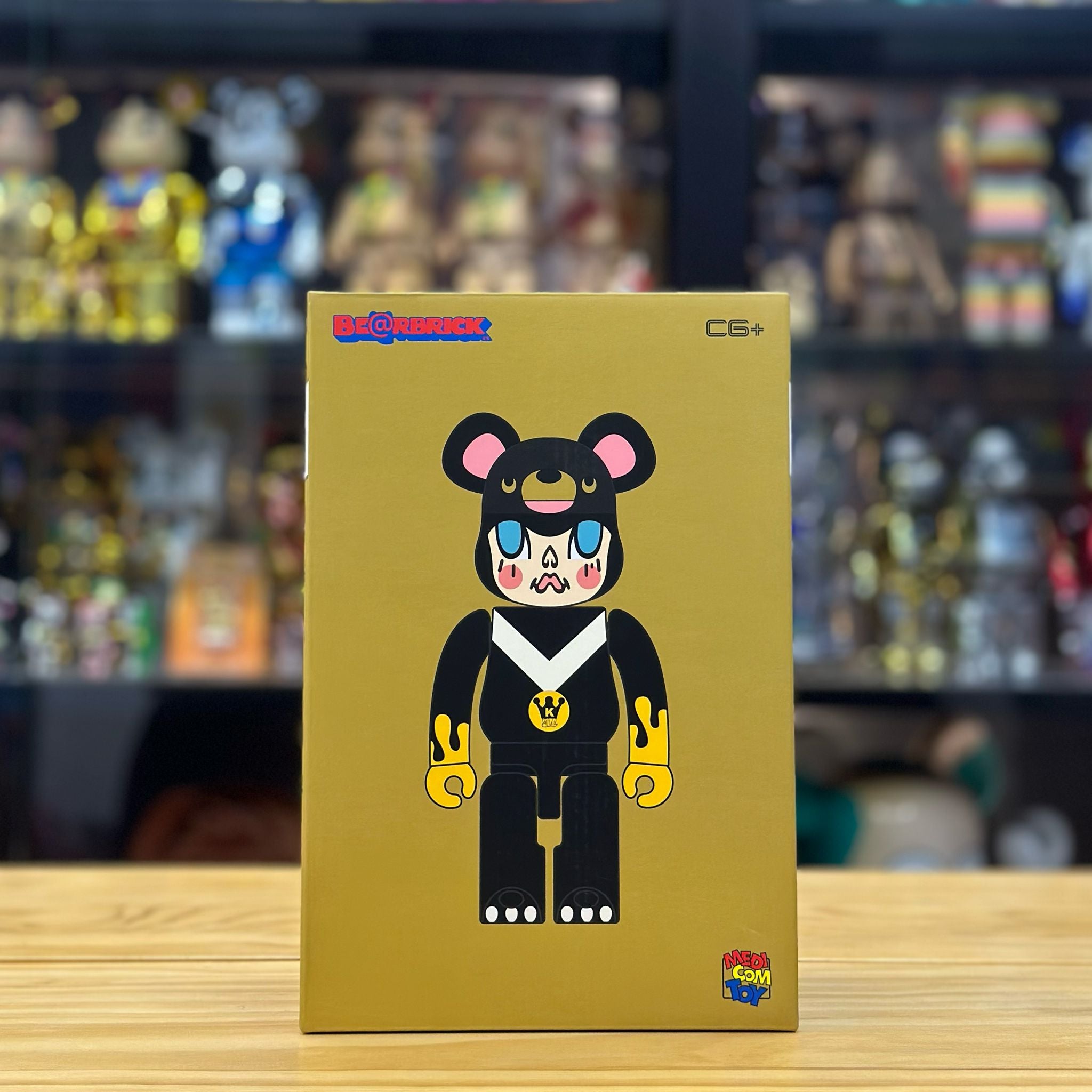 100% & 400 % BE@RBRICK X KENNYWORK MOLLY BEAR