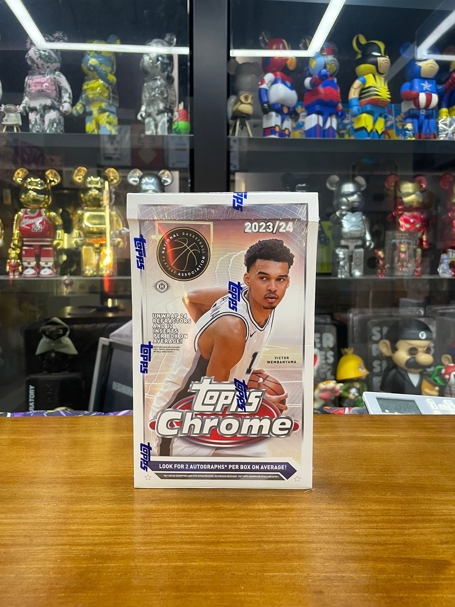 2023-24 Topps Chrome Basketball Sealed Hobby Box