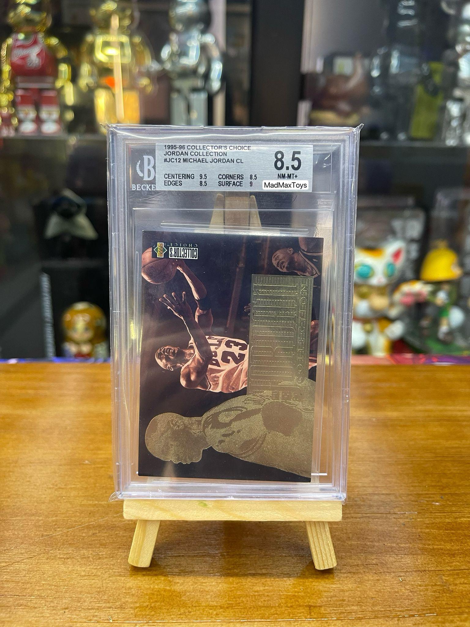 BGS 8.5 1995-96 COLLECTOR'S CHOICE JORDAN COLLECTION #JC12 MICHAEL JORDAN CL