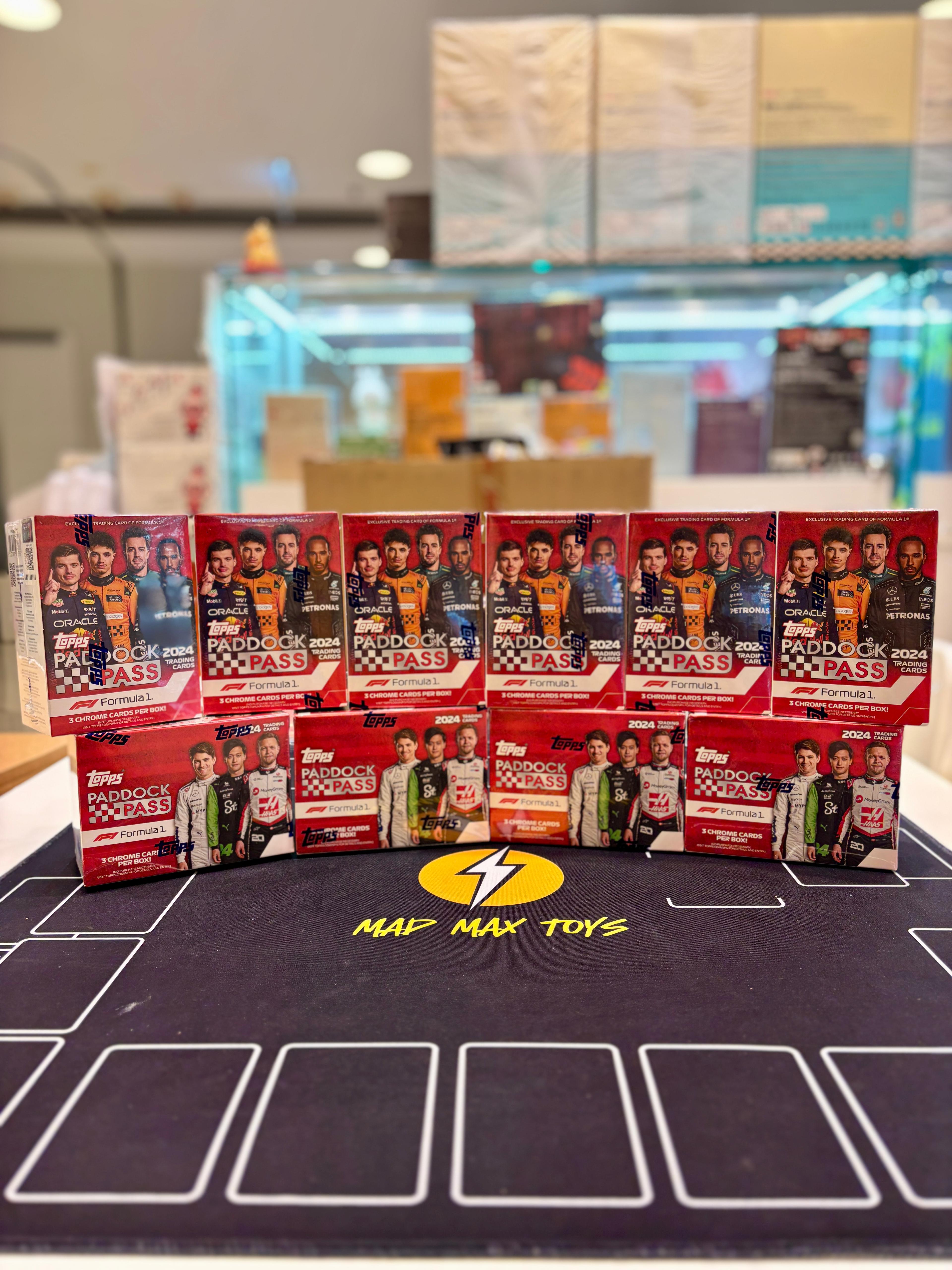 2024 Topps Paddock Pass Formula 1 (F1) Value Box