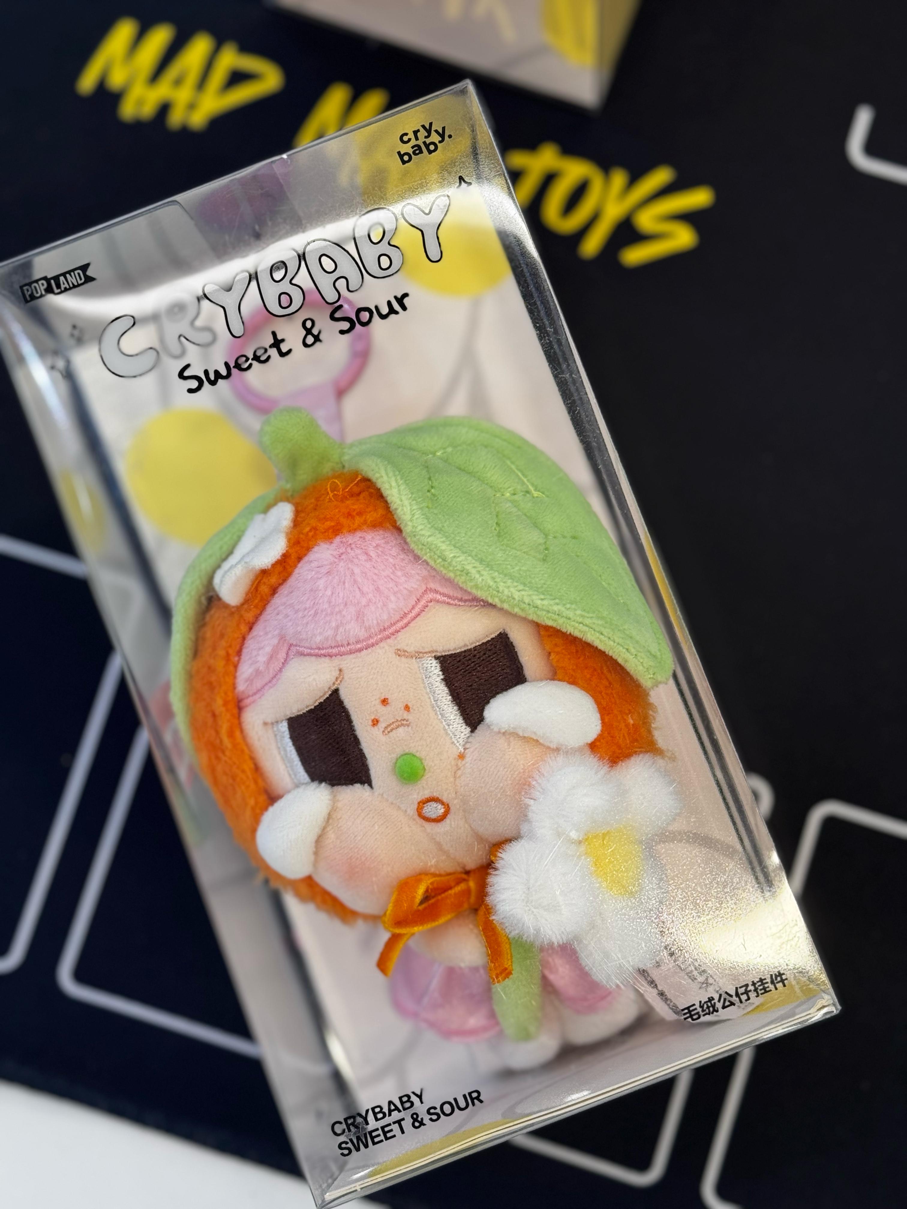 Pop Land 樂園限定 Crybaby Sweet & Sour 毛絨公仔掛件