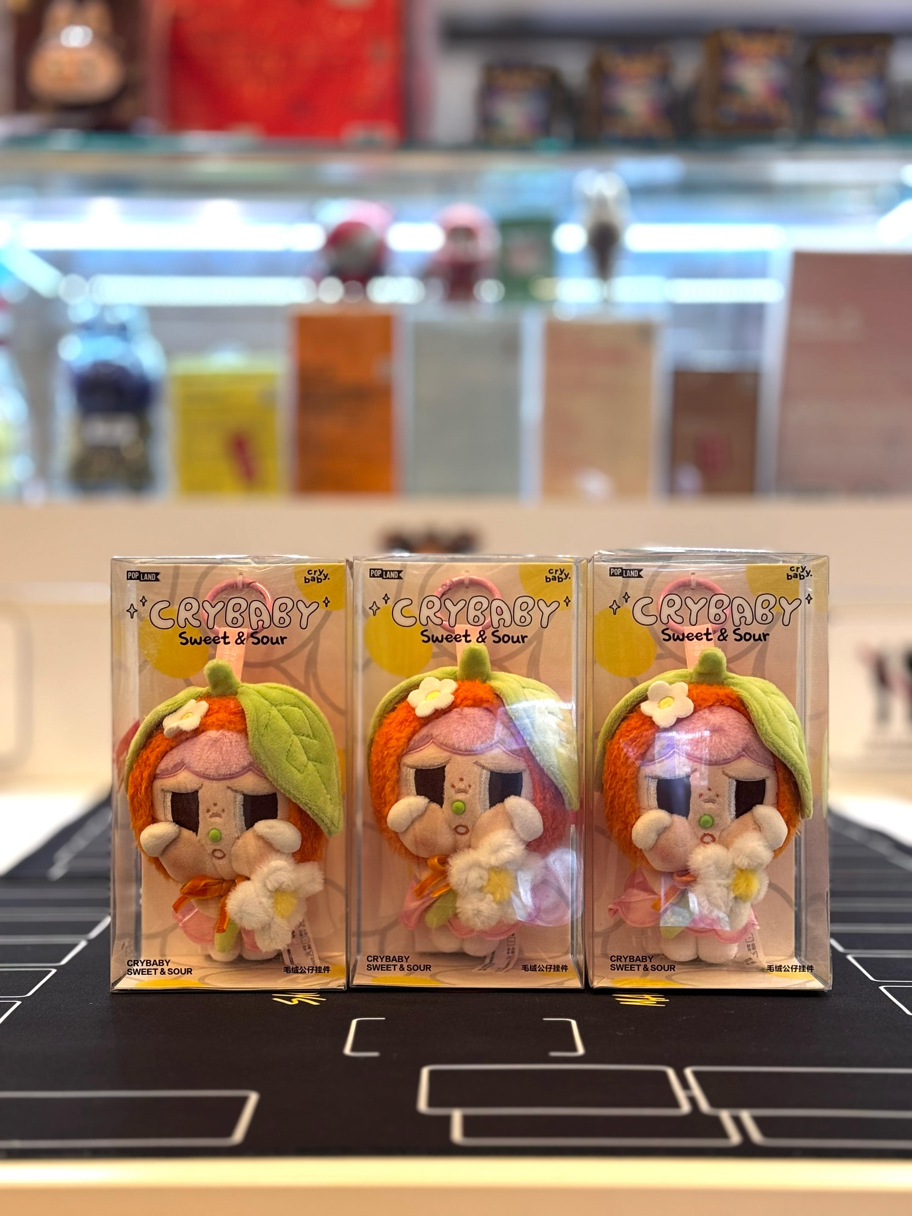 Pop Land 樂園限定 Crybaby Sweet & Sour 毛絨公仔掛件