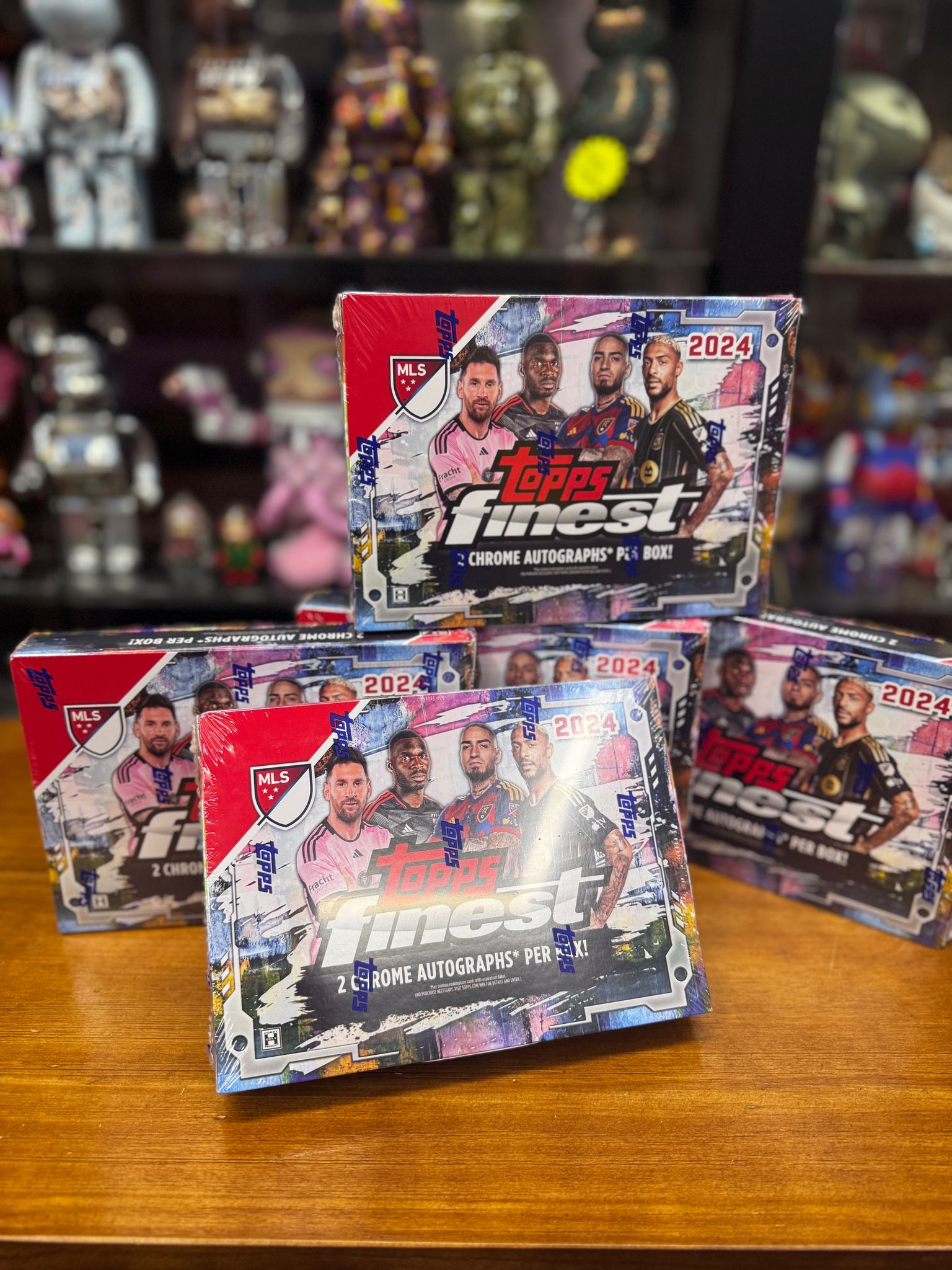 2024 TOPPS FINEST MLS SOCCER HOBBY BOX