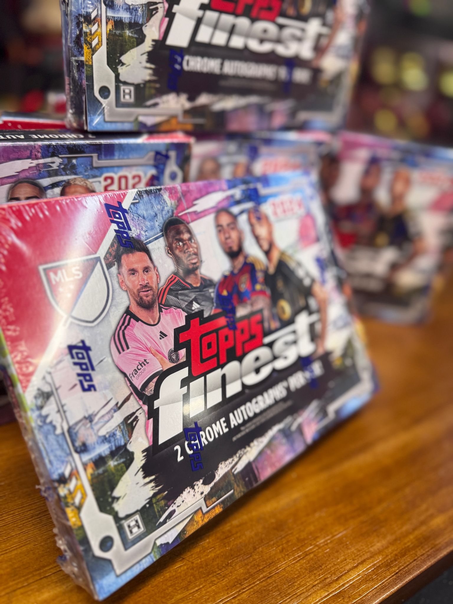 2024 TOPPS FINEST MLS SOCCER HOBBY BOX