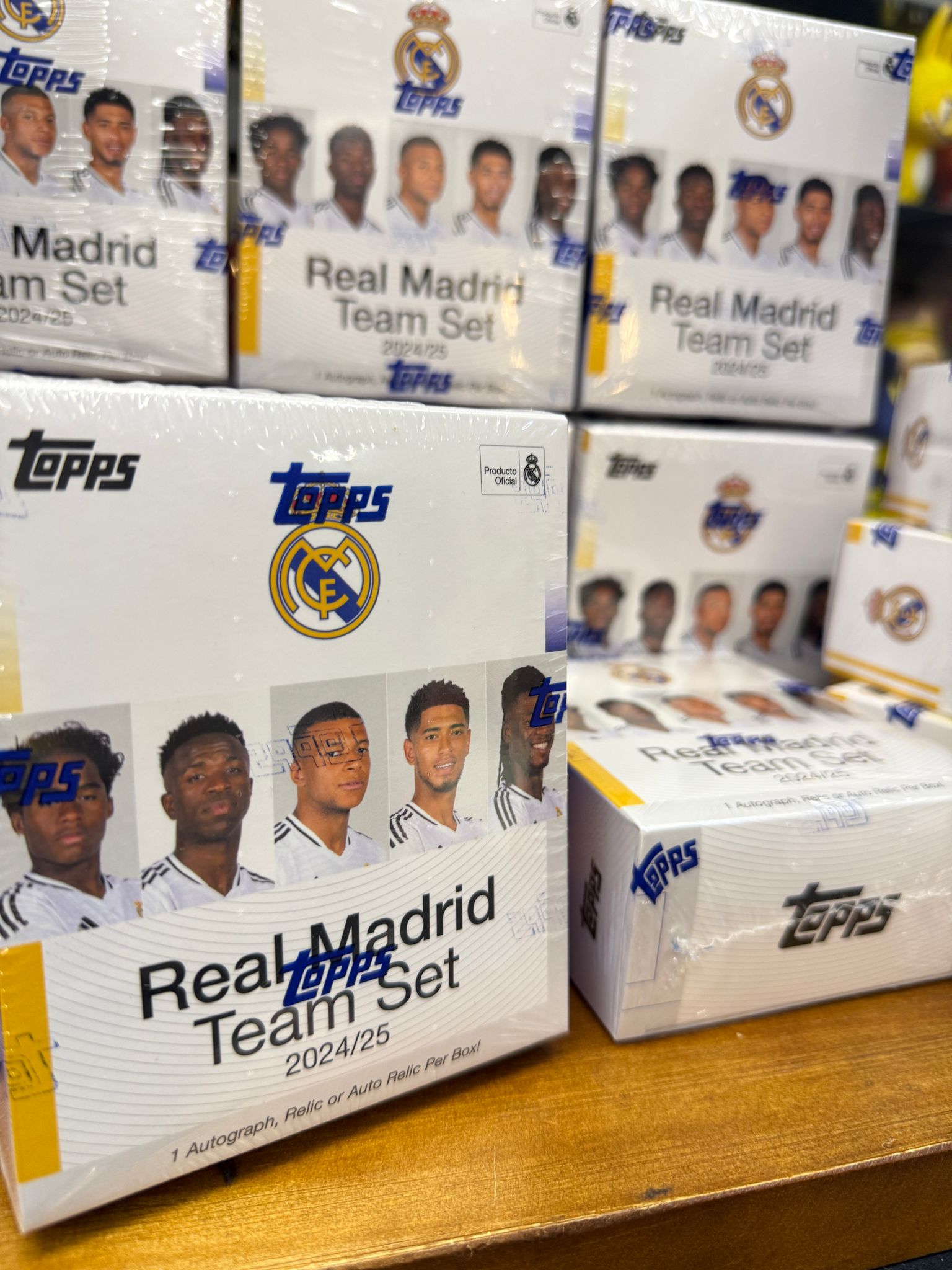 2024-25 Topps Real Madrid Team Set Box