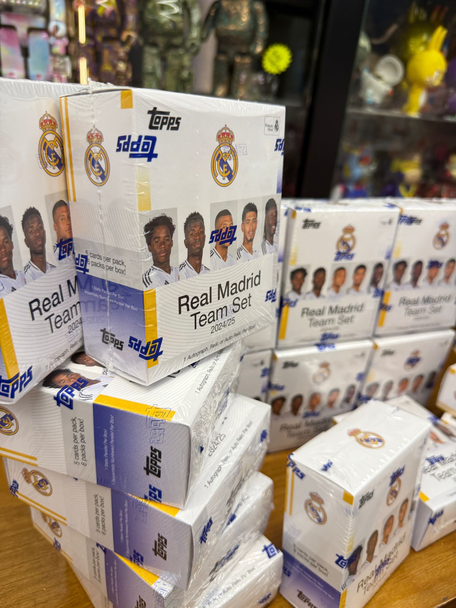 2024-25 Topps Real Madrid Team Set Box