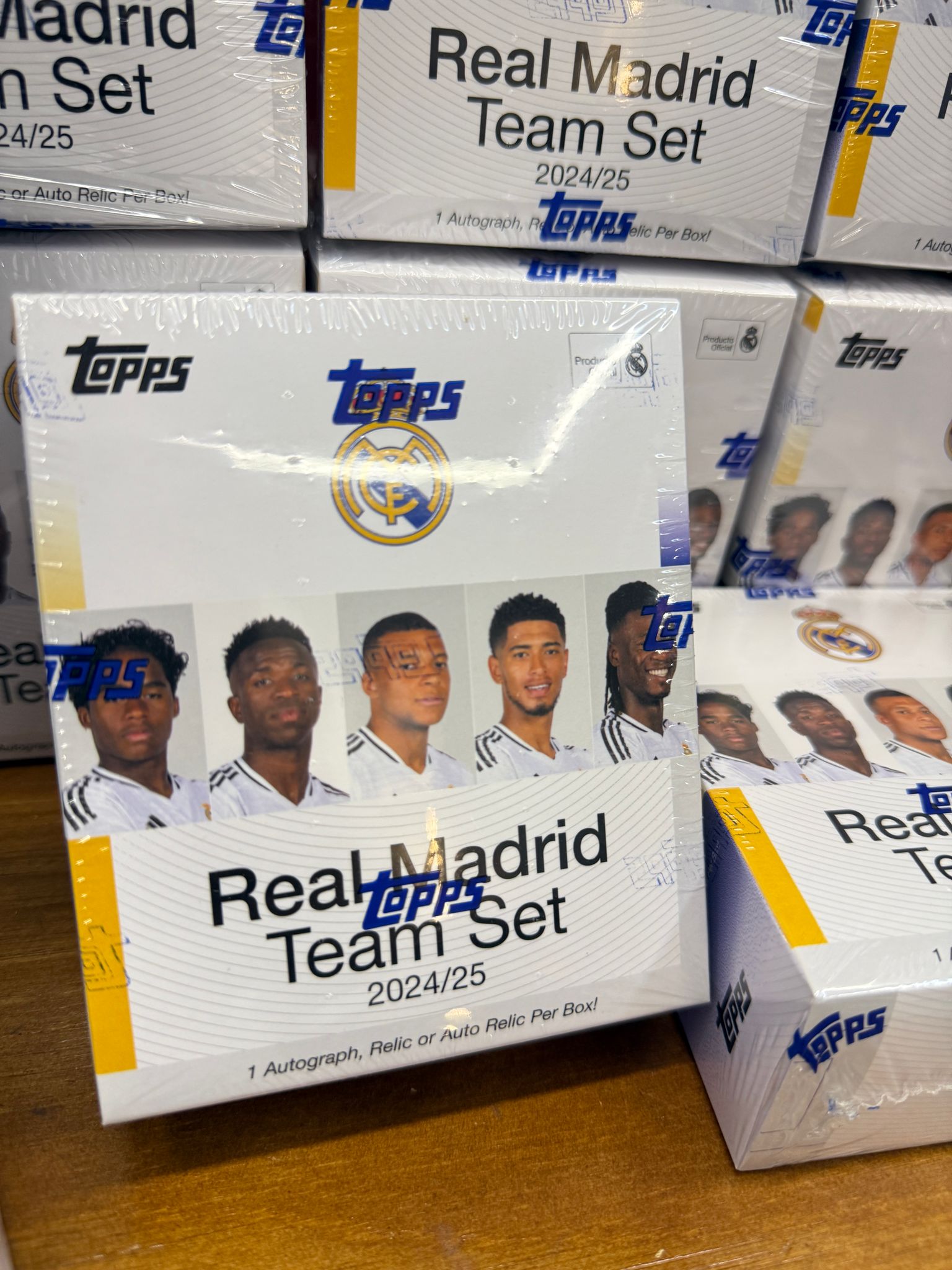 2024-25 Topps Real Madrid Team Set Box