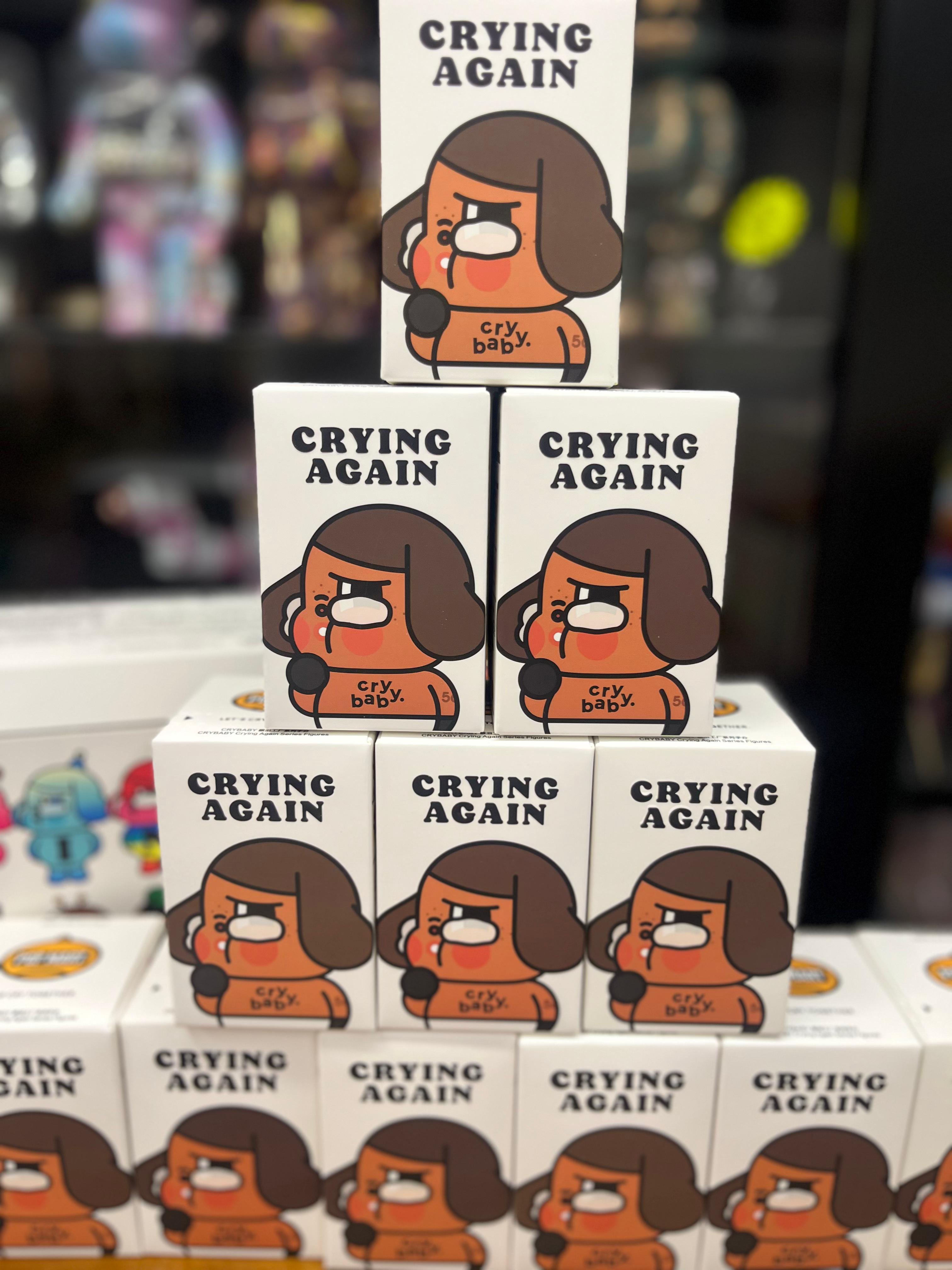 POP MART CRYBABY眼淚工廠系列手辦 Crying Agian Series Figures