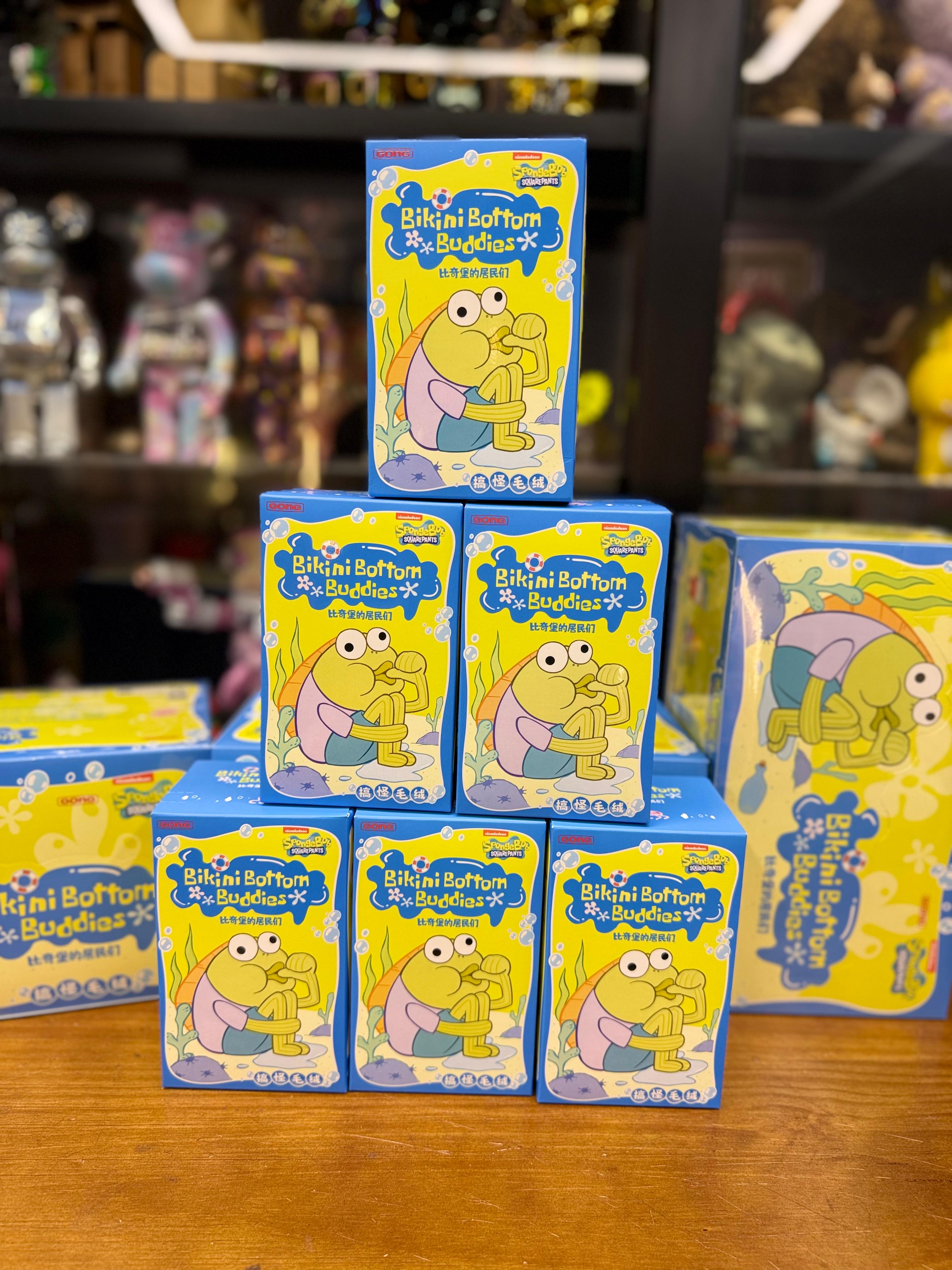 POP MART 比奇堡的居民們-搞怪毛絨 Bikini Bottom Buddies-Whimsical Plush