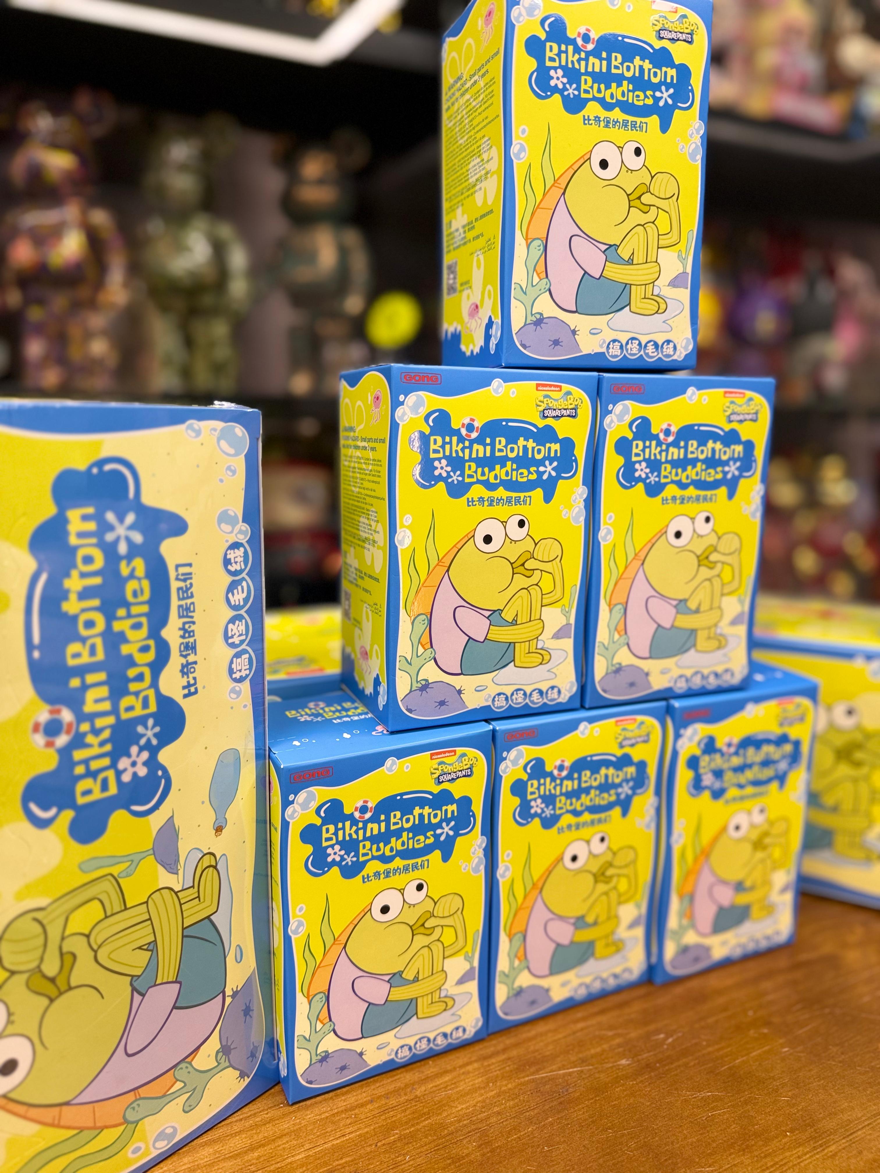 POP MART 比奇堡的居民們-搞怪毛絨 Bikini Bottom Buddies-Whimsical Plush
