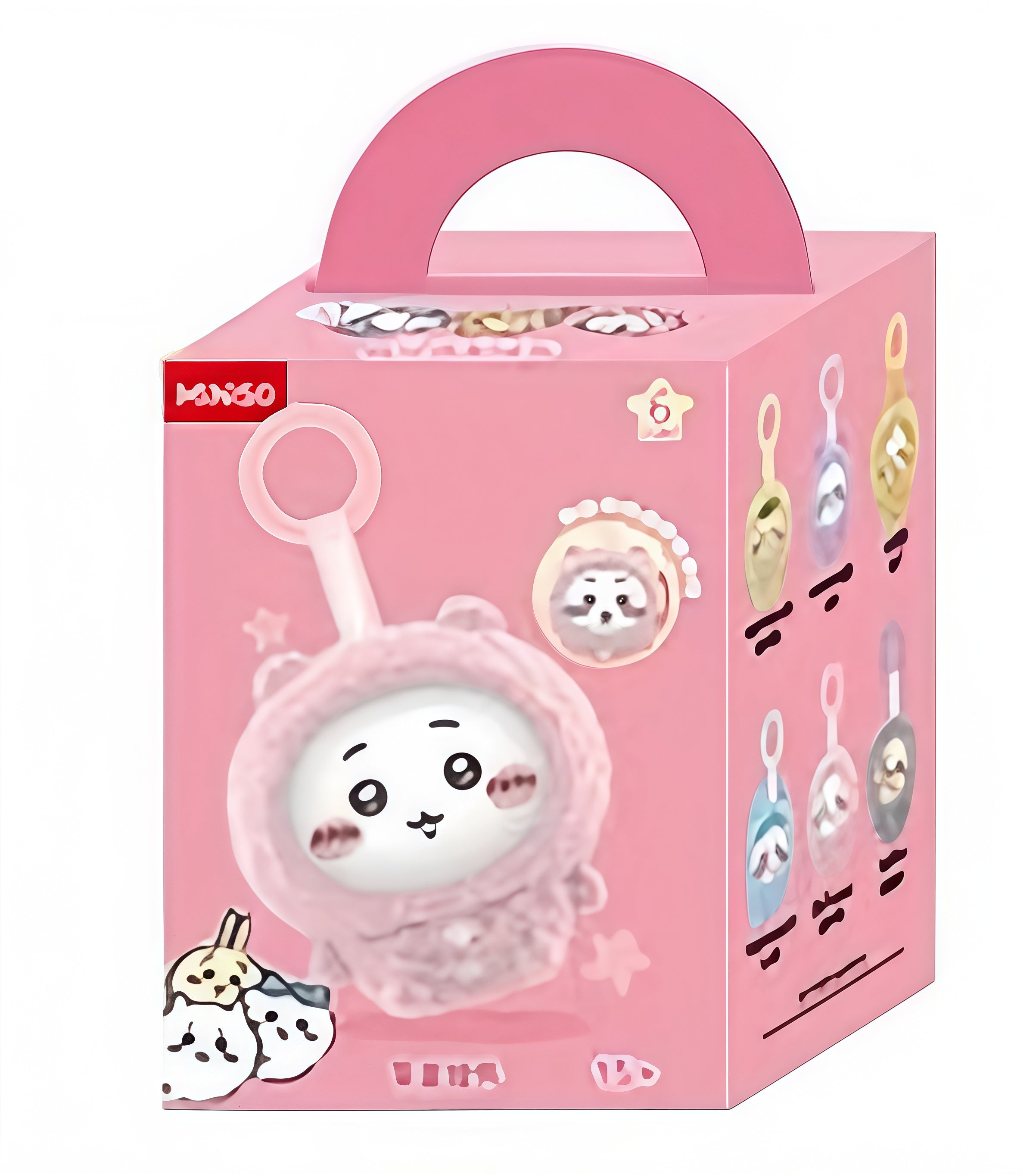 MINISO chiikawa 睡衣系列換臉盲盒挂件 pajamas series face-changing blind box pendant