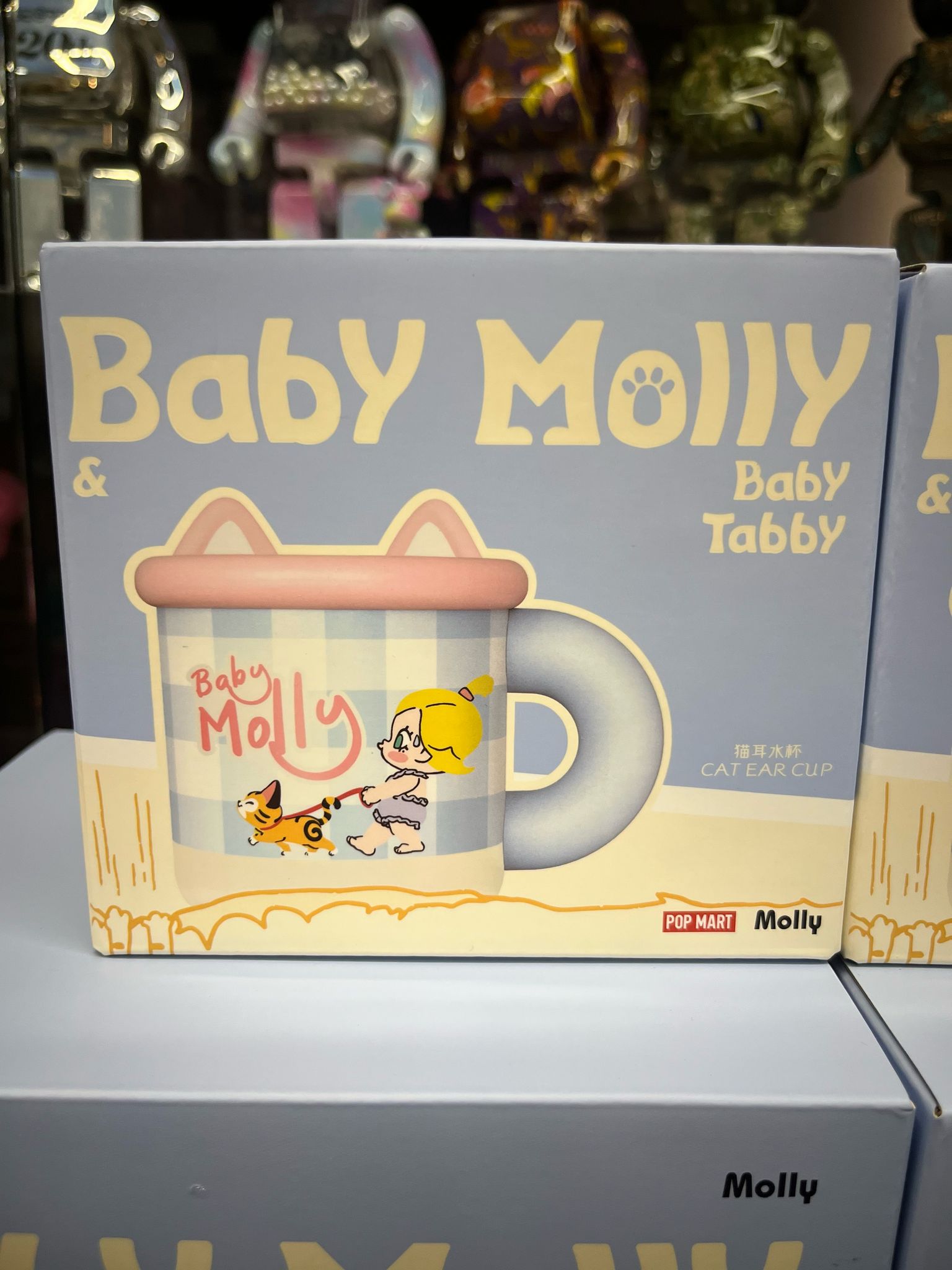 POP MART Baby Molly喵趣橫生系列-貓耳水杯 Baby Molly & Baby Tabby Series-Cat Ear Cup