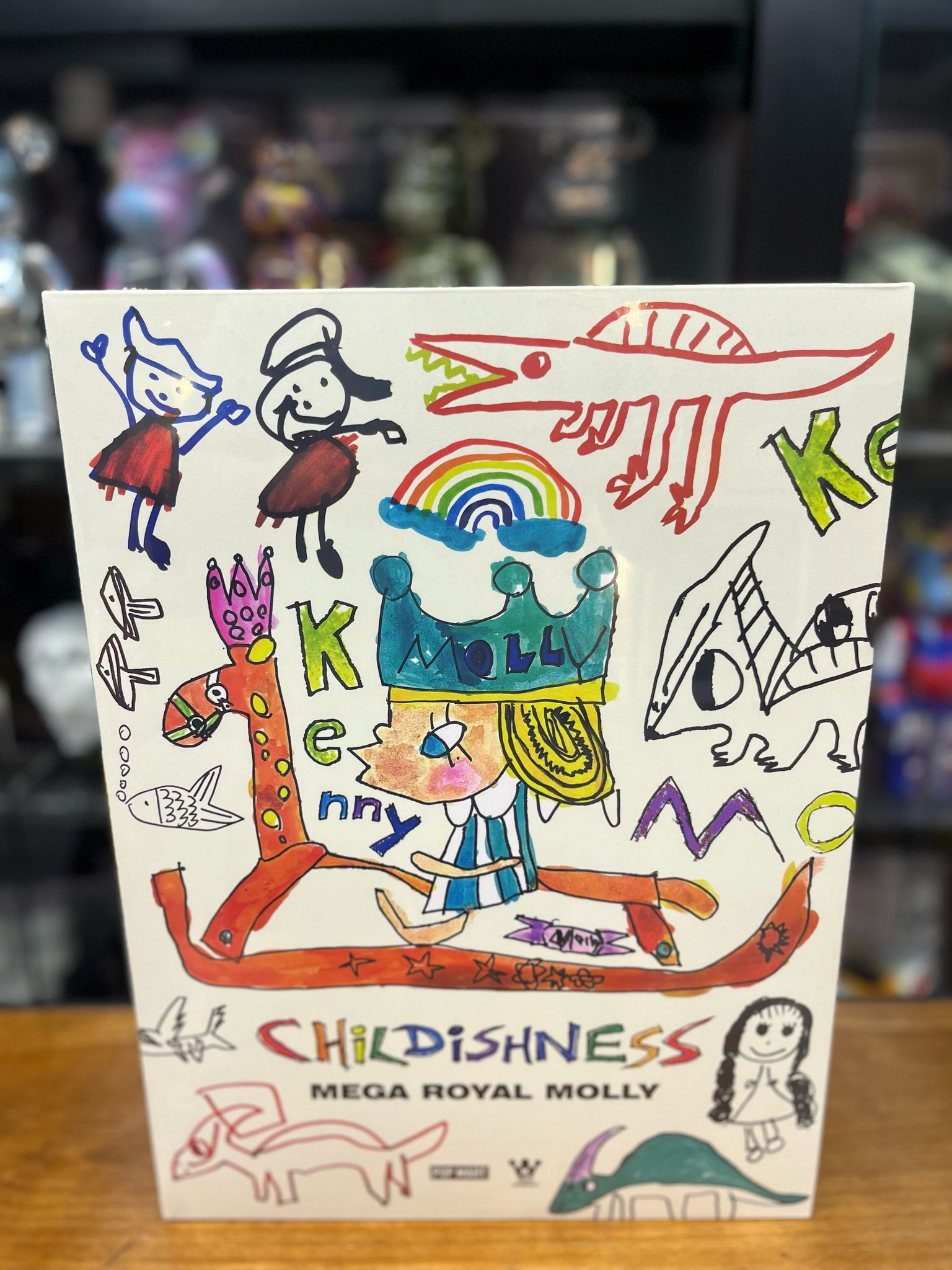 POP MART MEGA ROYAL MOLLY 400%童心 Childishness
