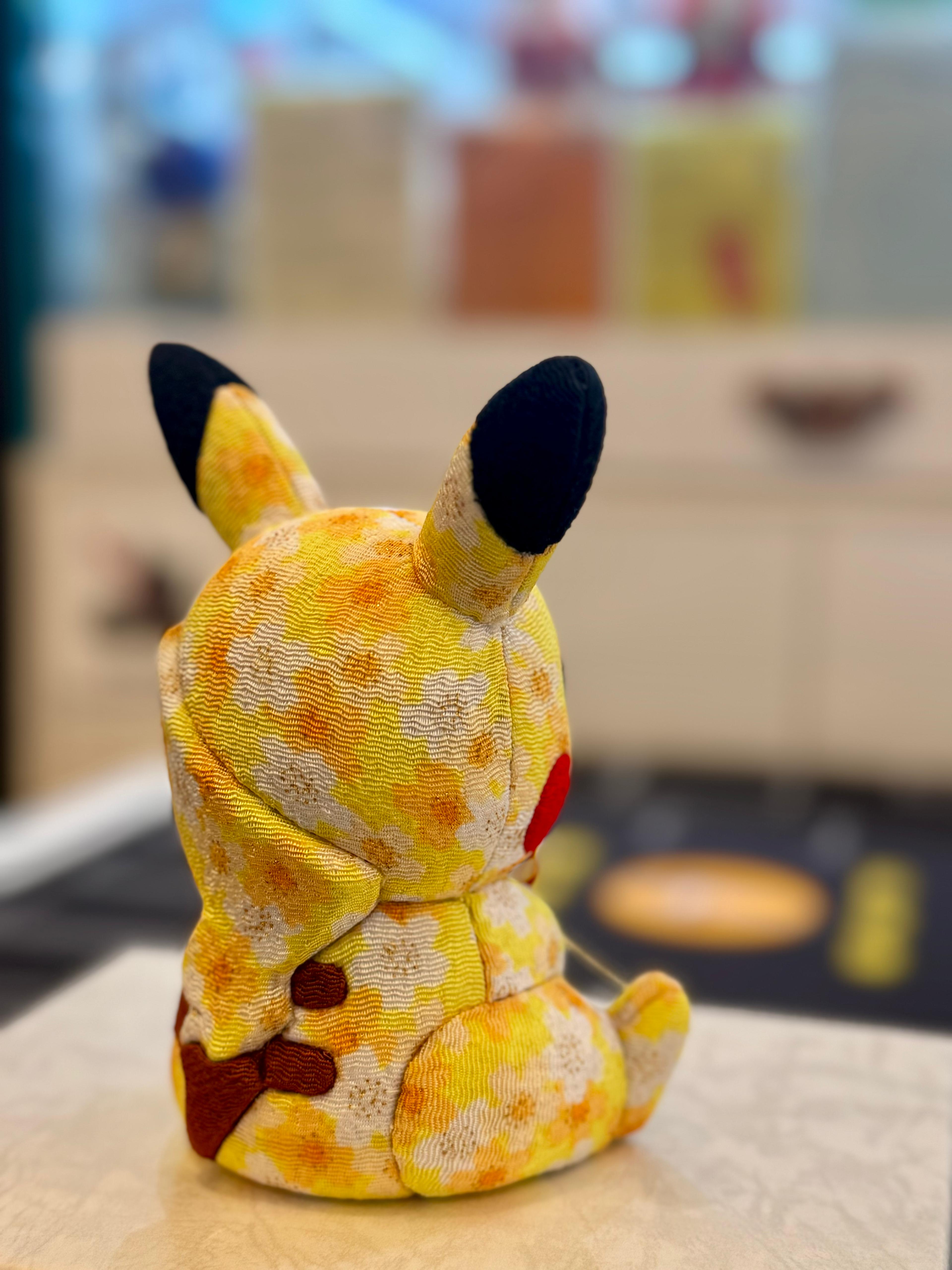 江戸木目込人形 ピカチュウ(比卡超)