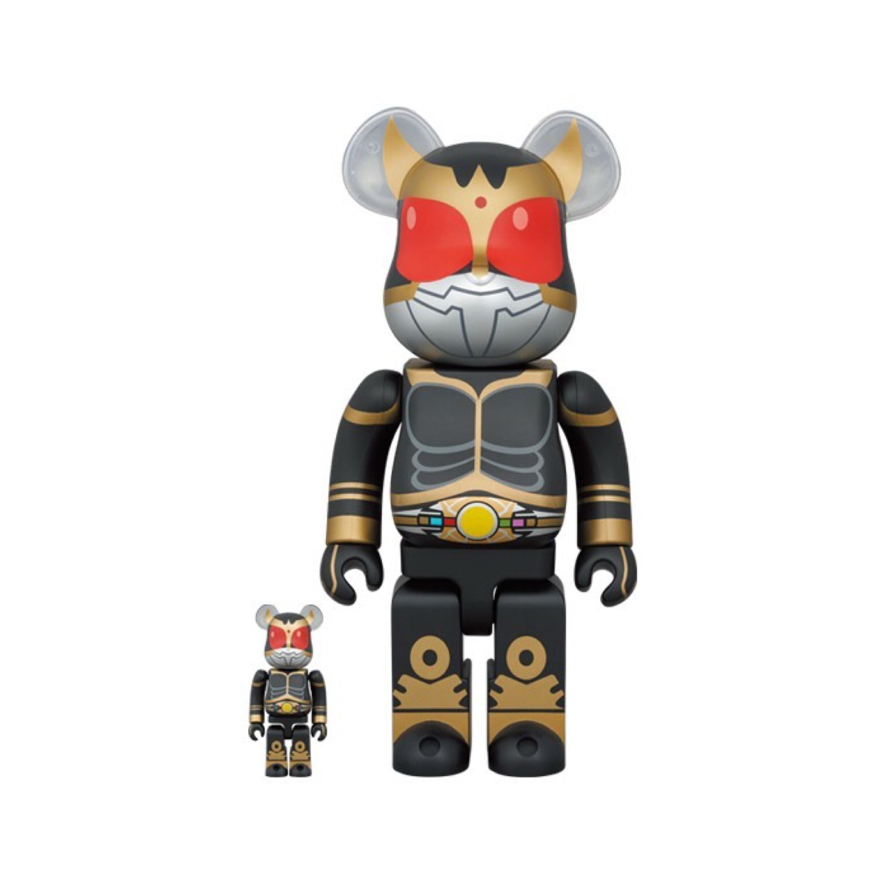 100% & 400% BE@RBRICK 仮面ライダークウガ アメイジングマイティ Kamen Rider Kuuga