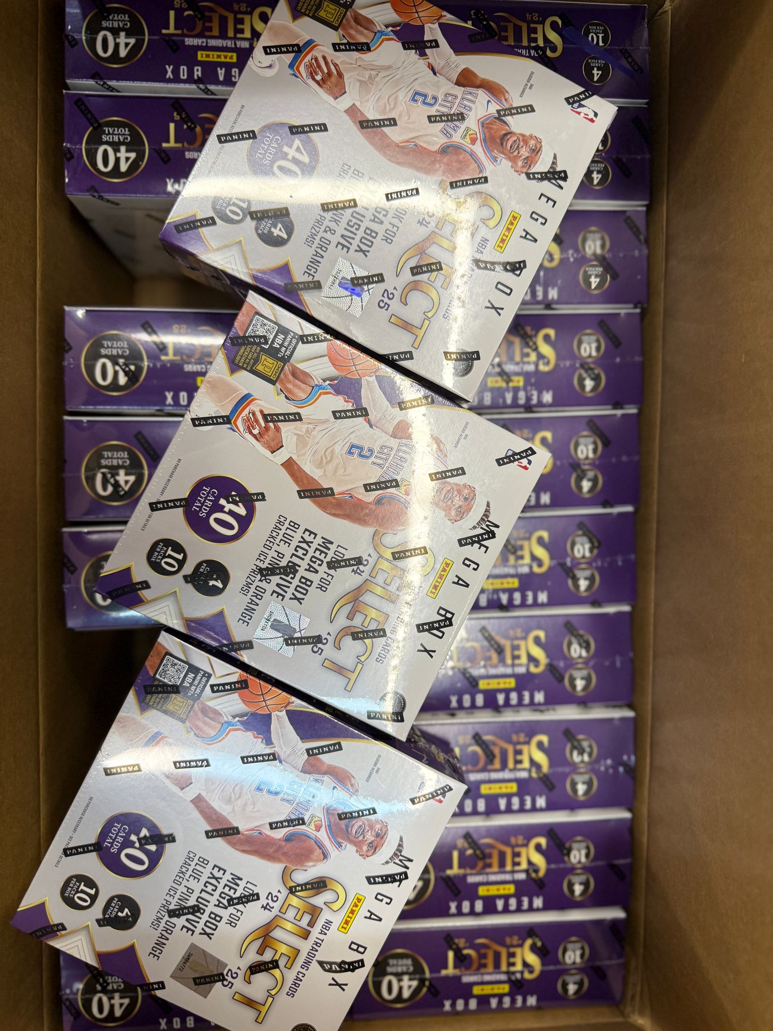 2024-25 Panini Select Basketball Mega Box