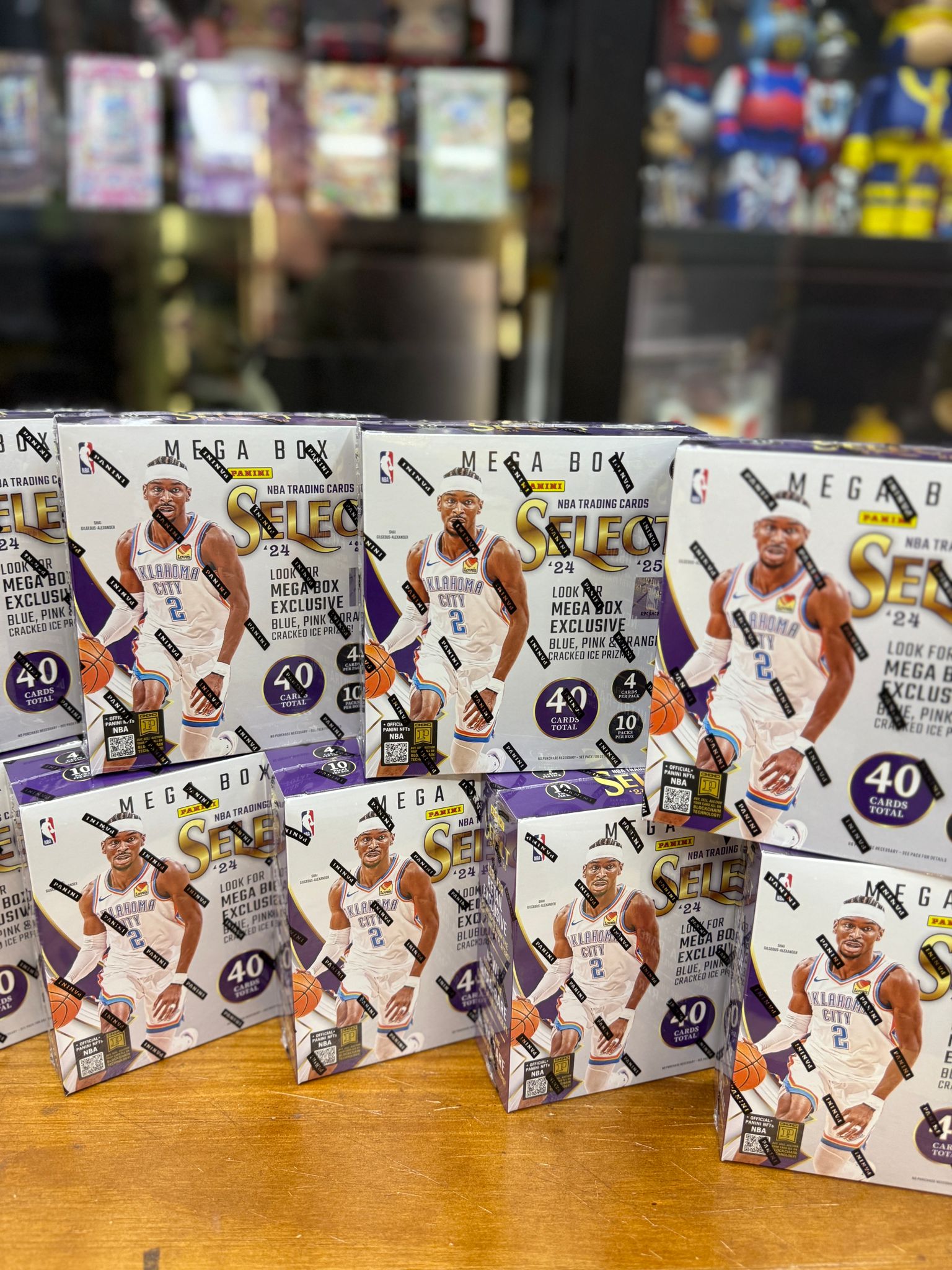 2024-25 Panini Select Basketball Mega Box
