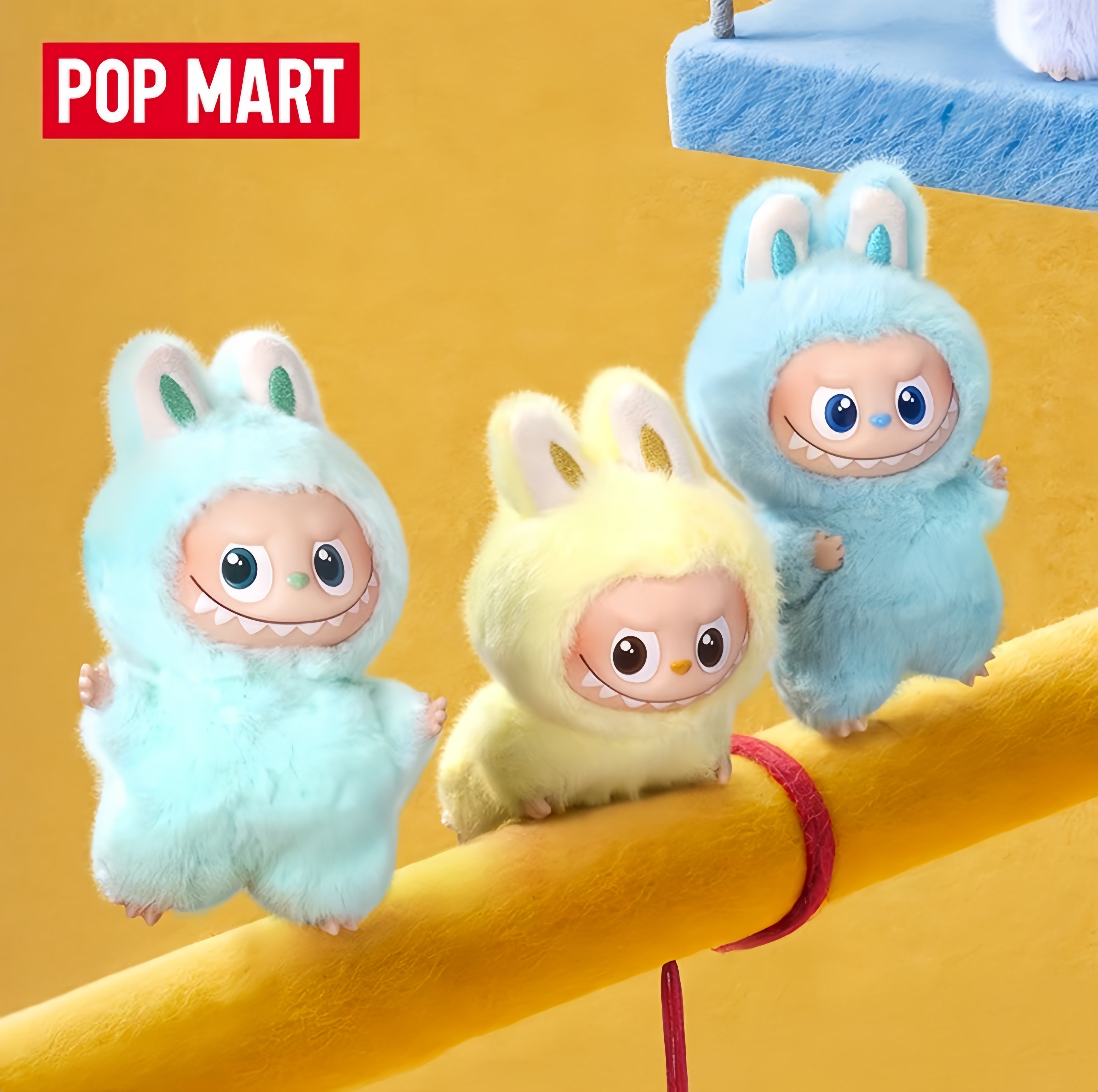 POP MART THE MONSTERS心底密碼系列-搪膠毛絨挂件盲盒 (A-M)&(N-Z)