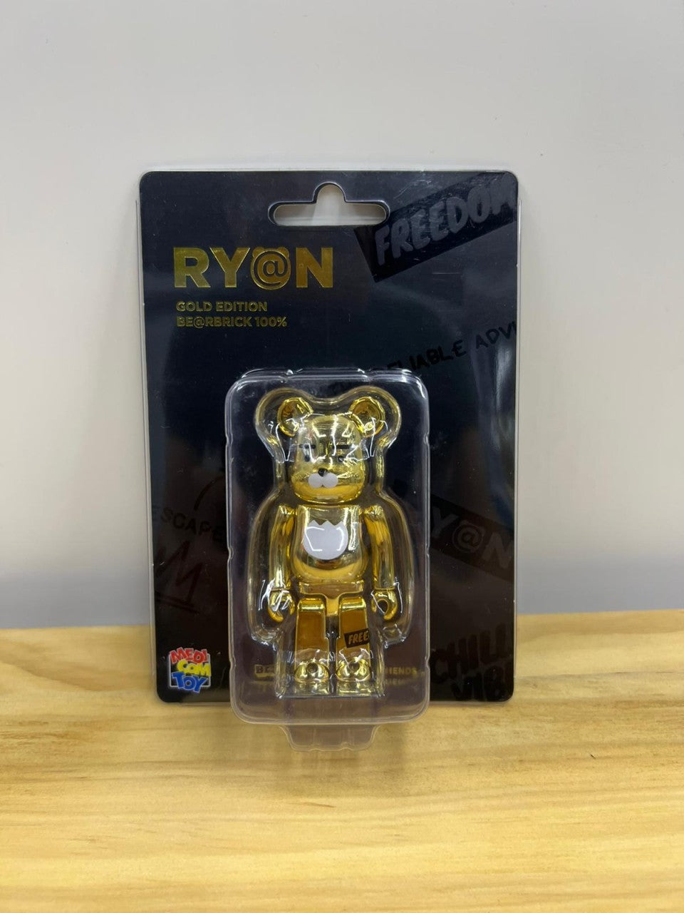100% Be@rbrick Ryan Gold Edition