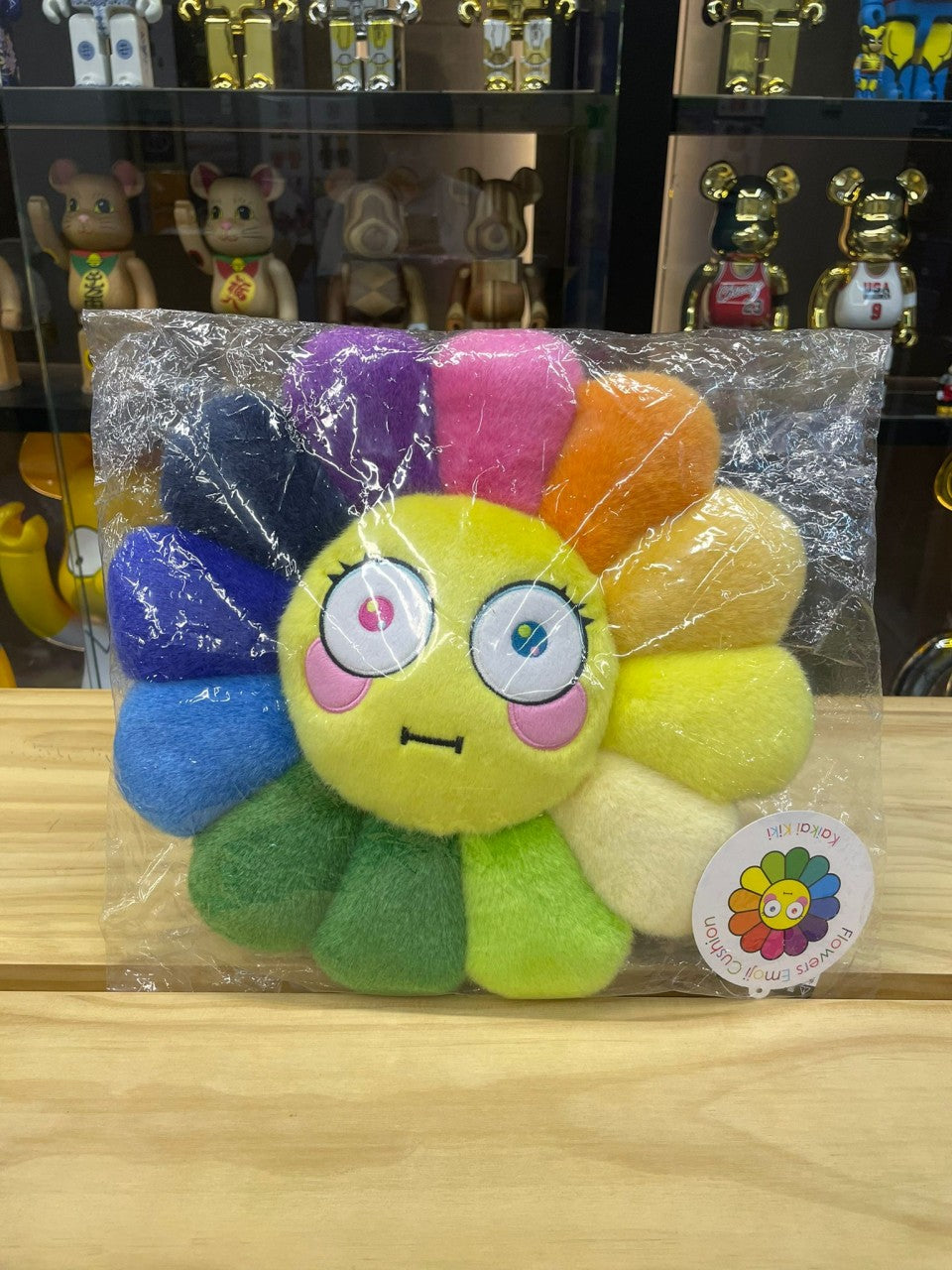 Flower Emoji Cushion (No.4)(30cm)