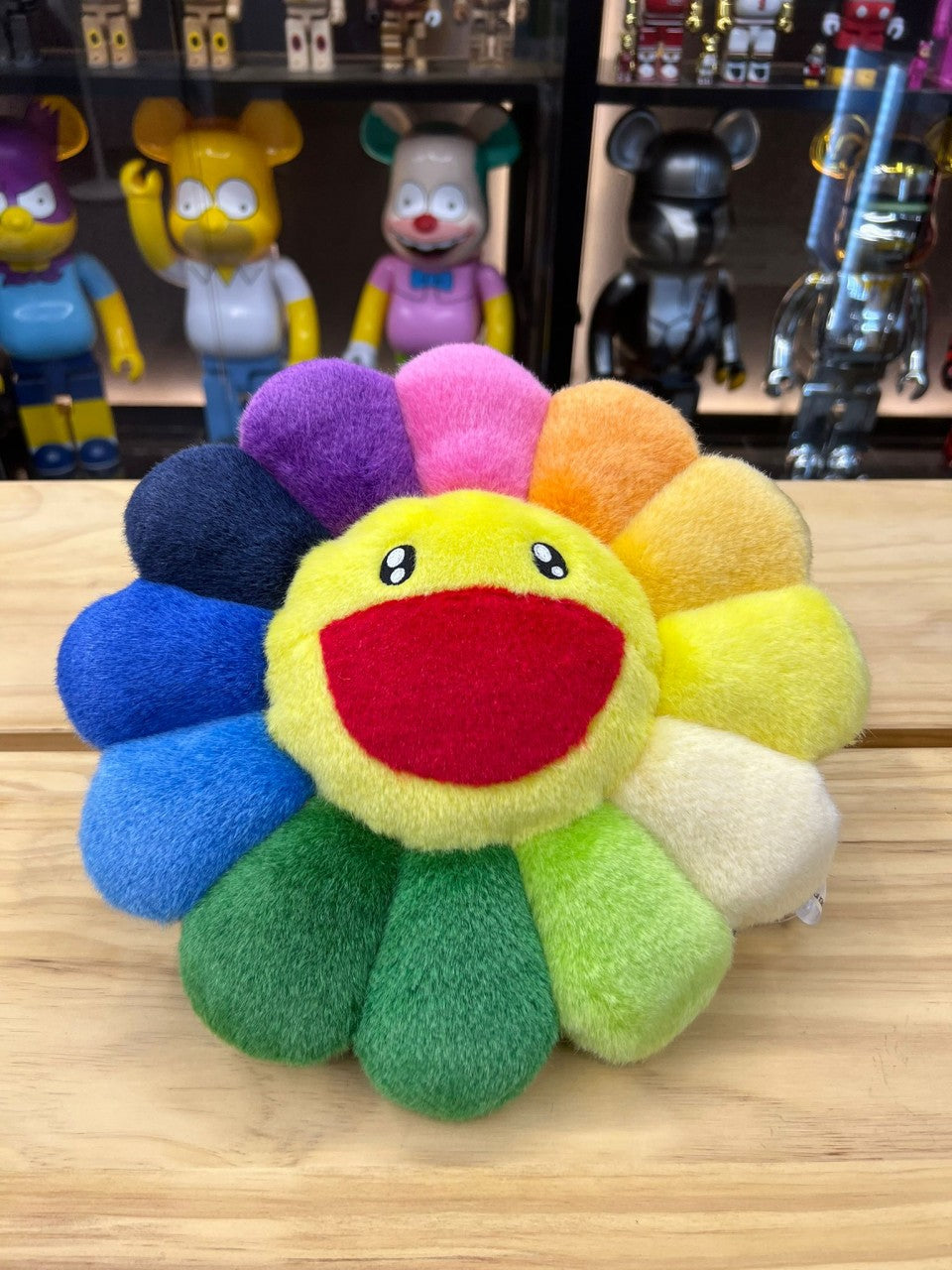 30cm Flower Cushion (Rainbow)