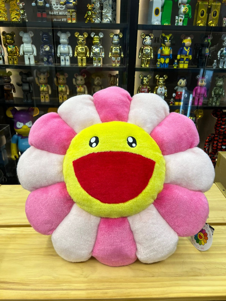 60cm Flower Cushion (Pink)