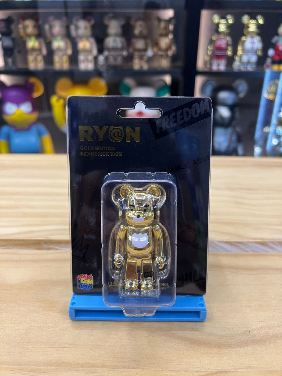100% Be@rbrick Ryan Gold Edition