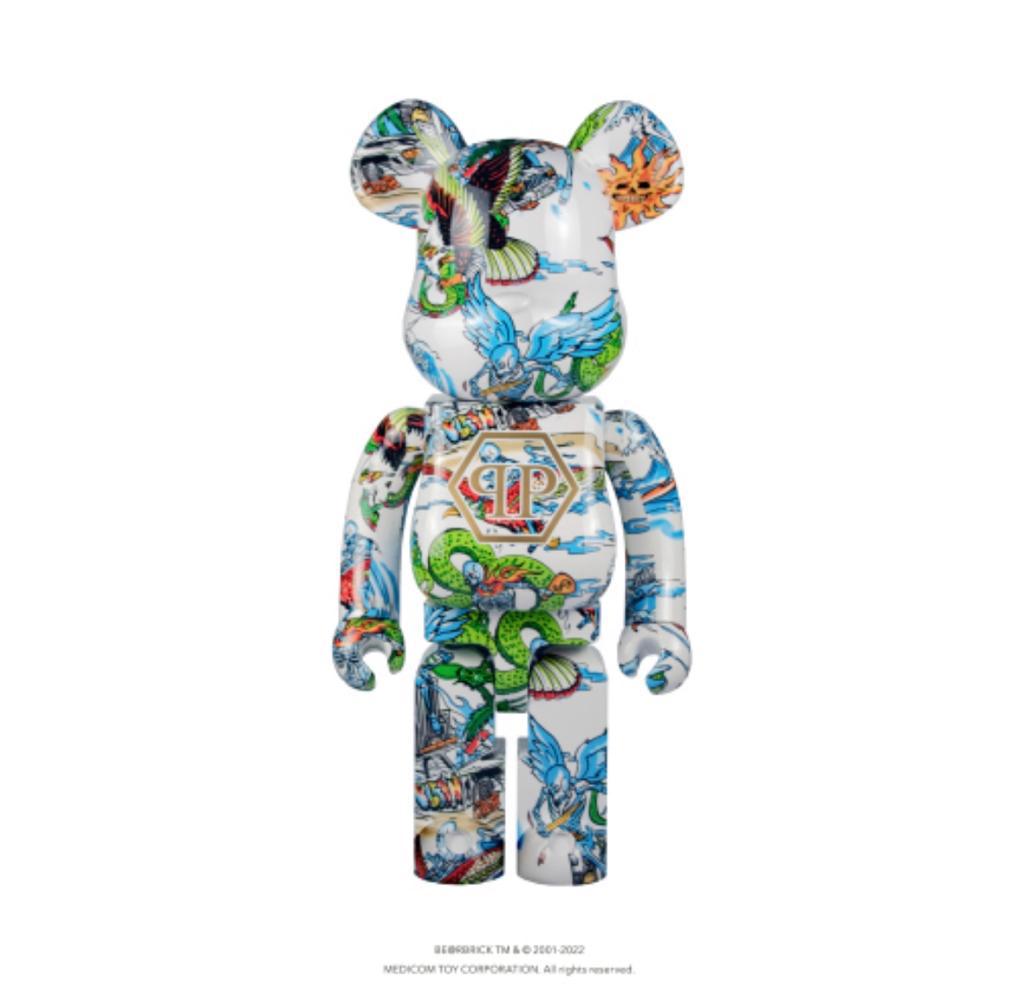 100% & 400% Philipp Plein x Be@rbrick (qp)