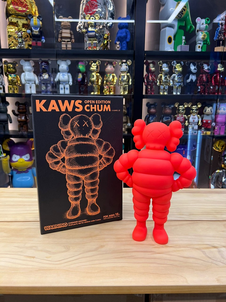 Kaws Chum Orange Open Edition © KAWS..22