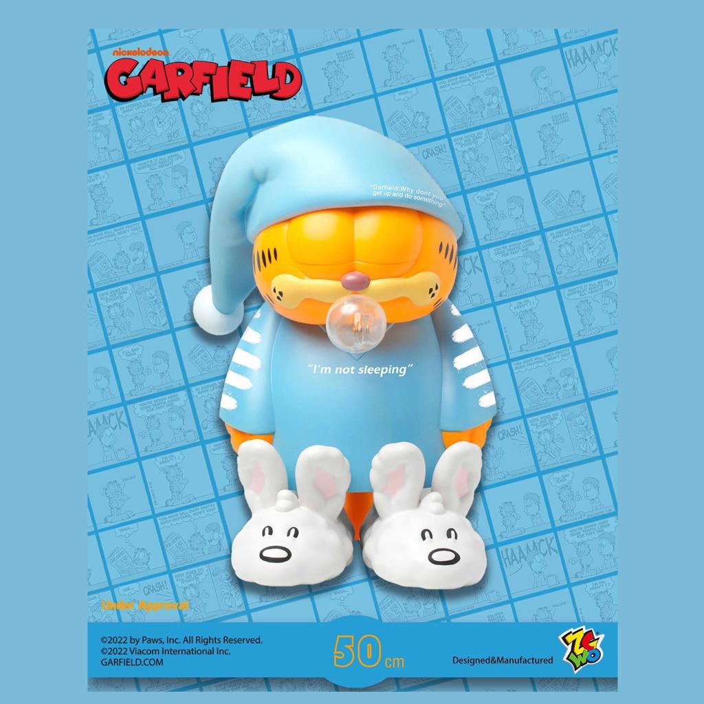 Garfield "I am not Sleeping" Blue 50cm