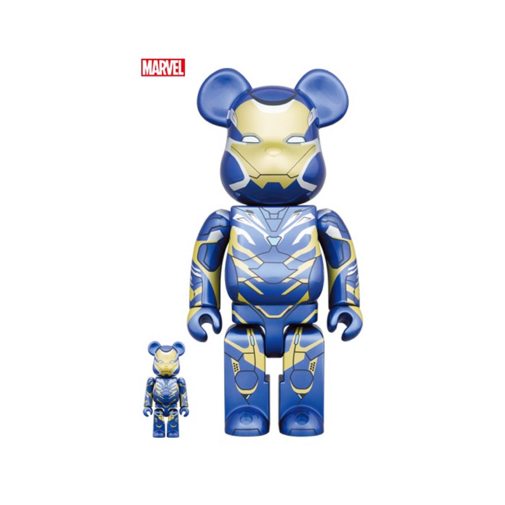 100% & 400% Be@rbrick Ironman Rescue Suit 『Avengers: Endgame』